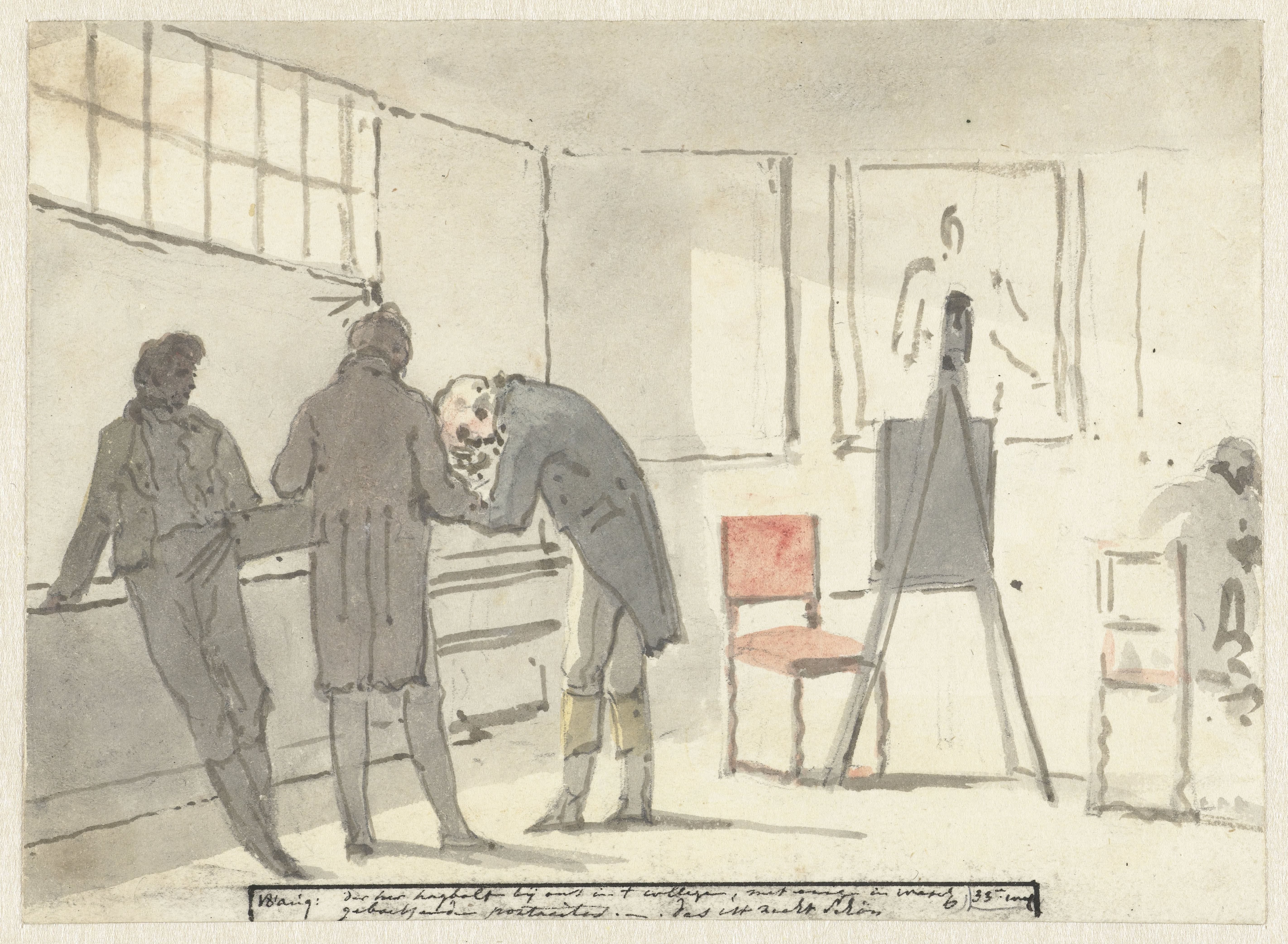 ‘Der heer Hagbolt bij ons in ’t college’ Christiaan Andriessen (1775-1846)