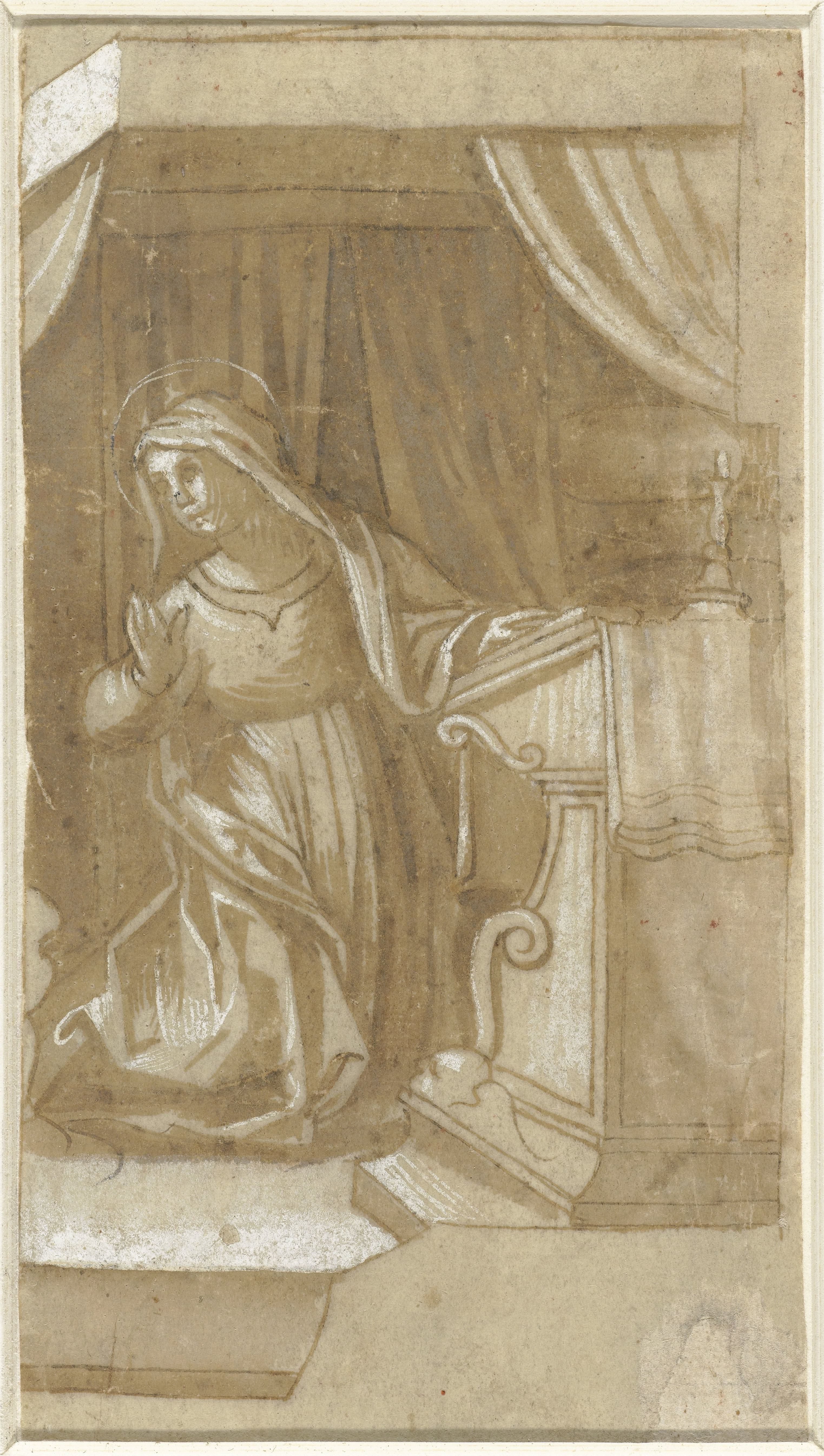 Knielende Maria