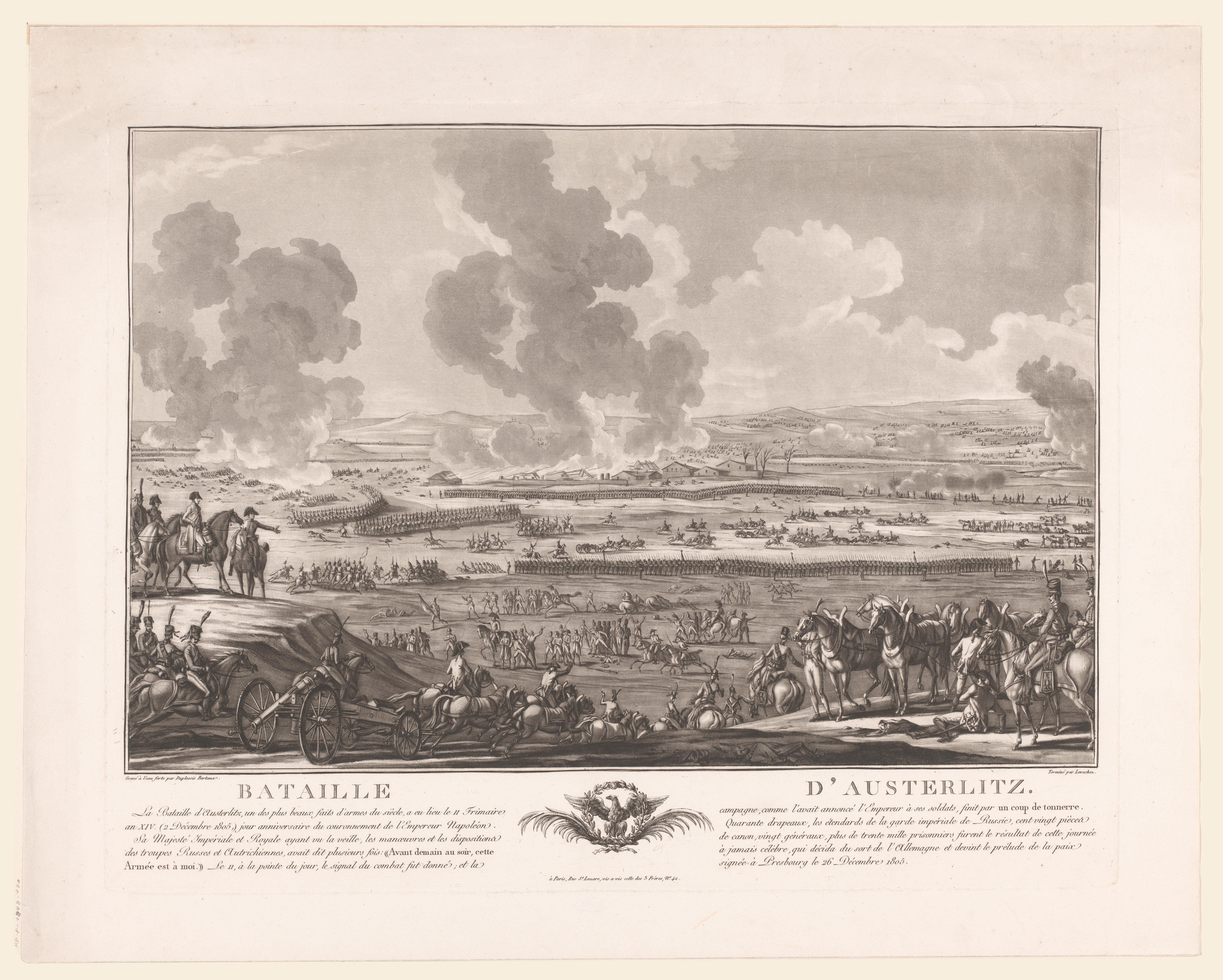 Landschap met slagveld