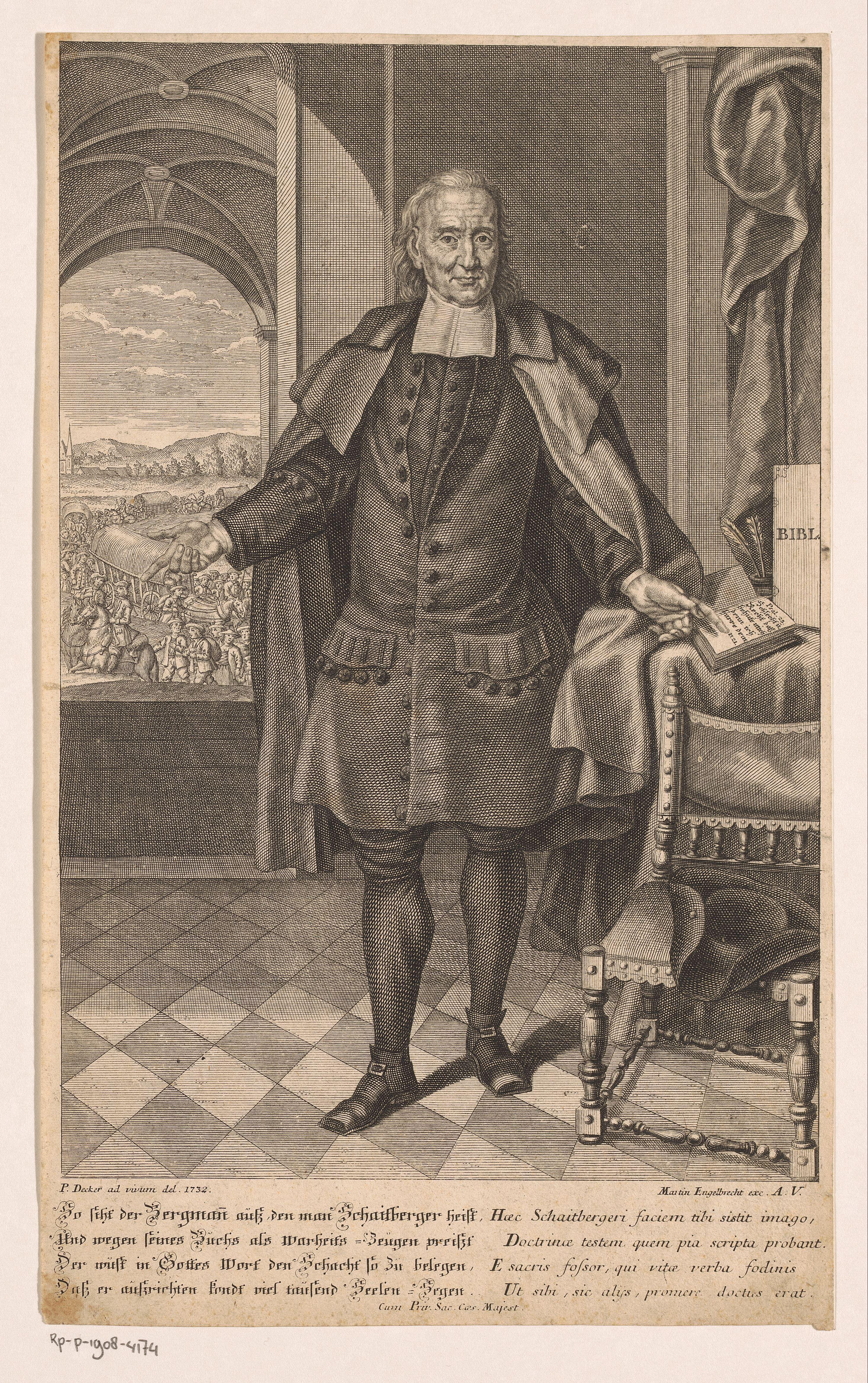 Portret van Joseph Schaitberger