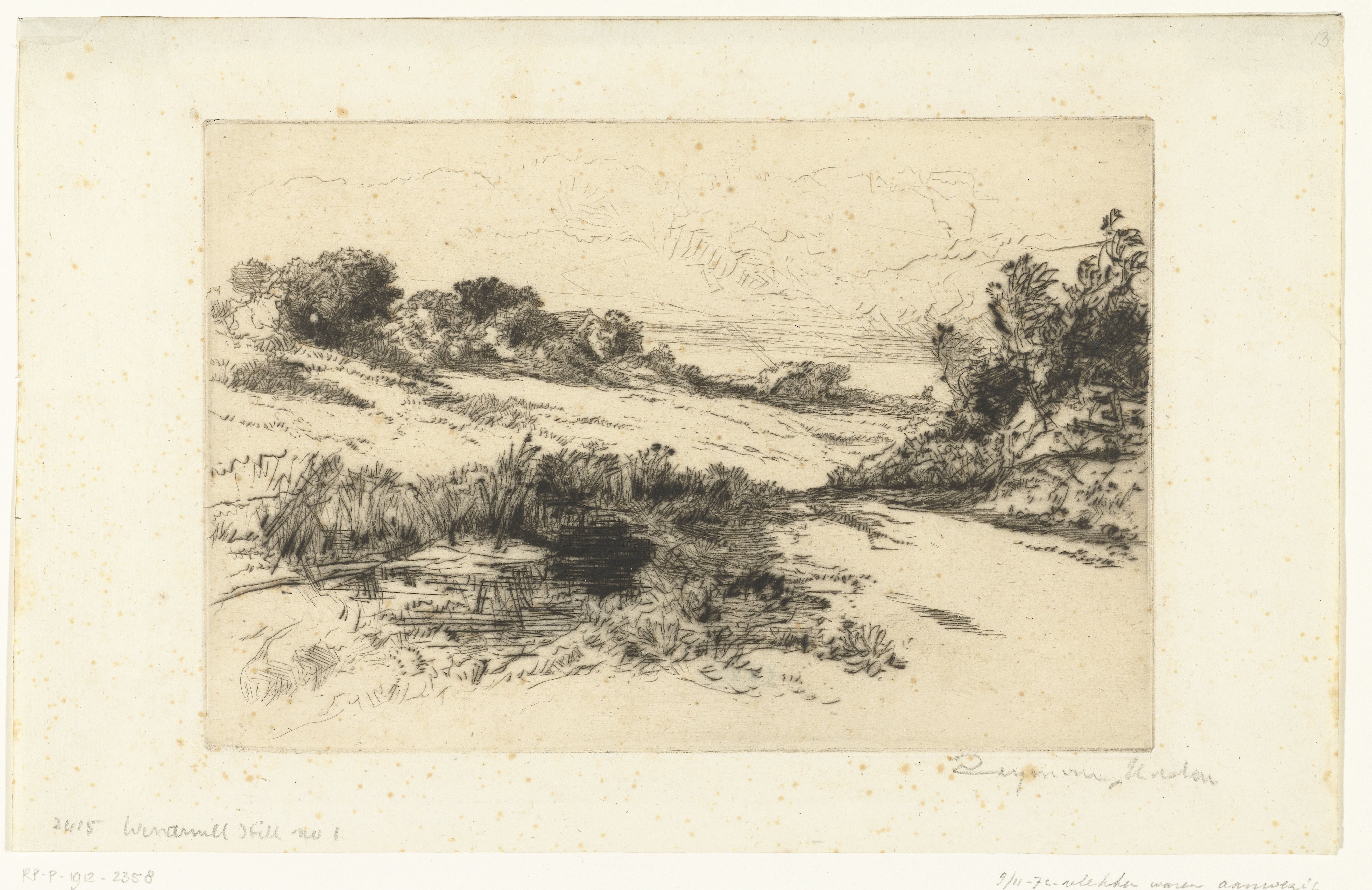 Heuvelachtig landschap bij Swanage