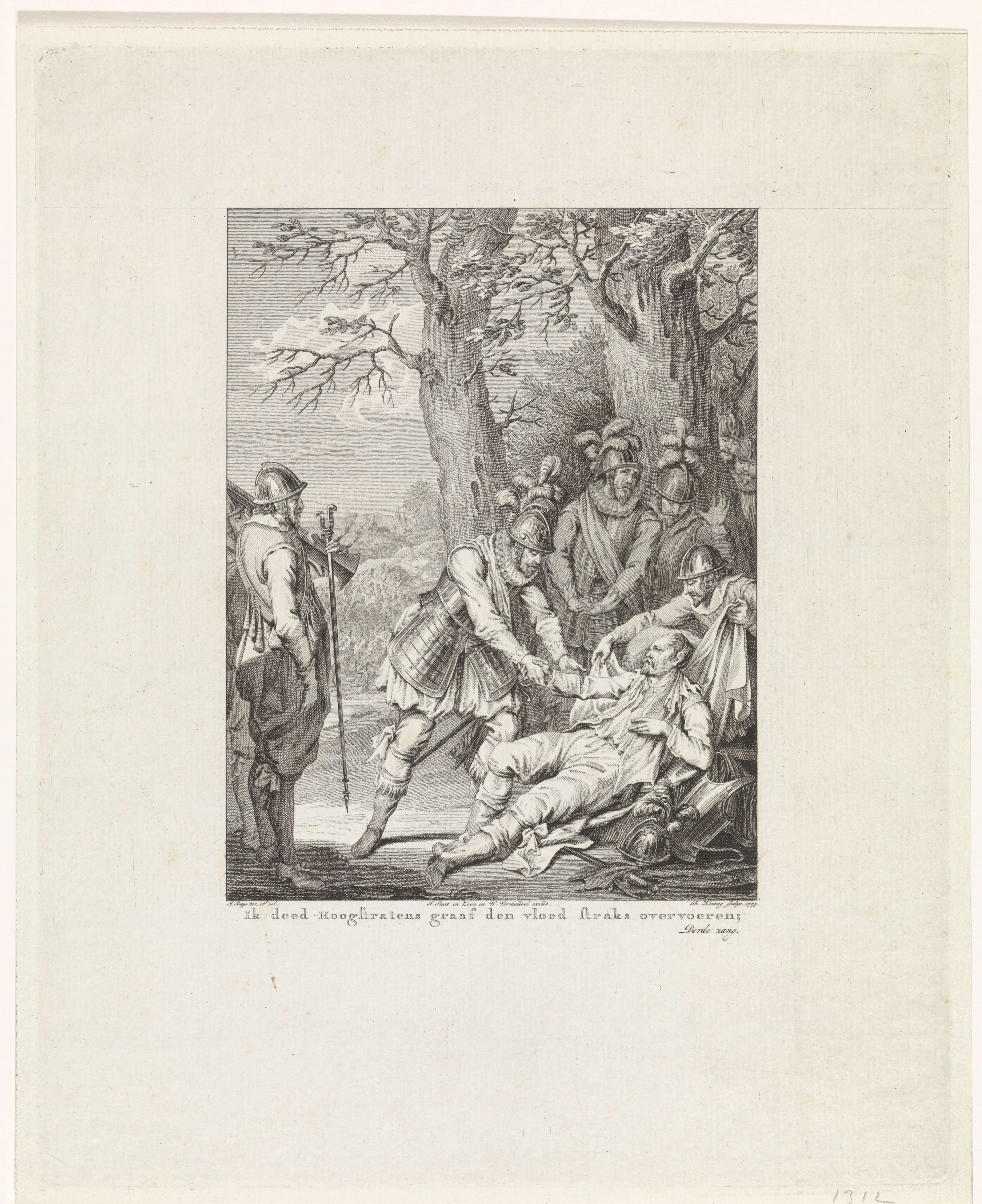 Dood van de graaf van Hoogstraten, 1568