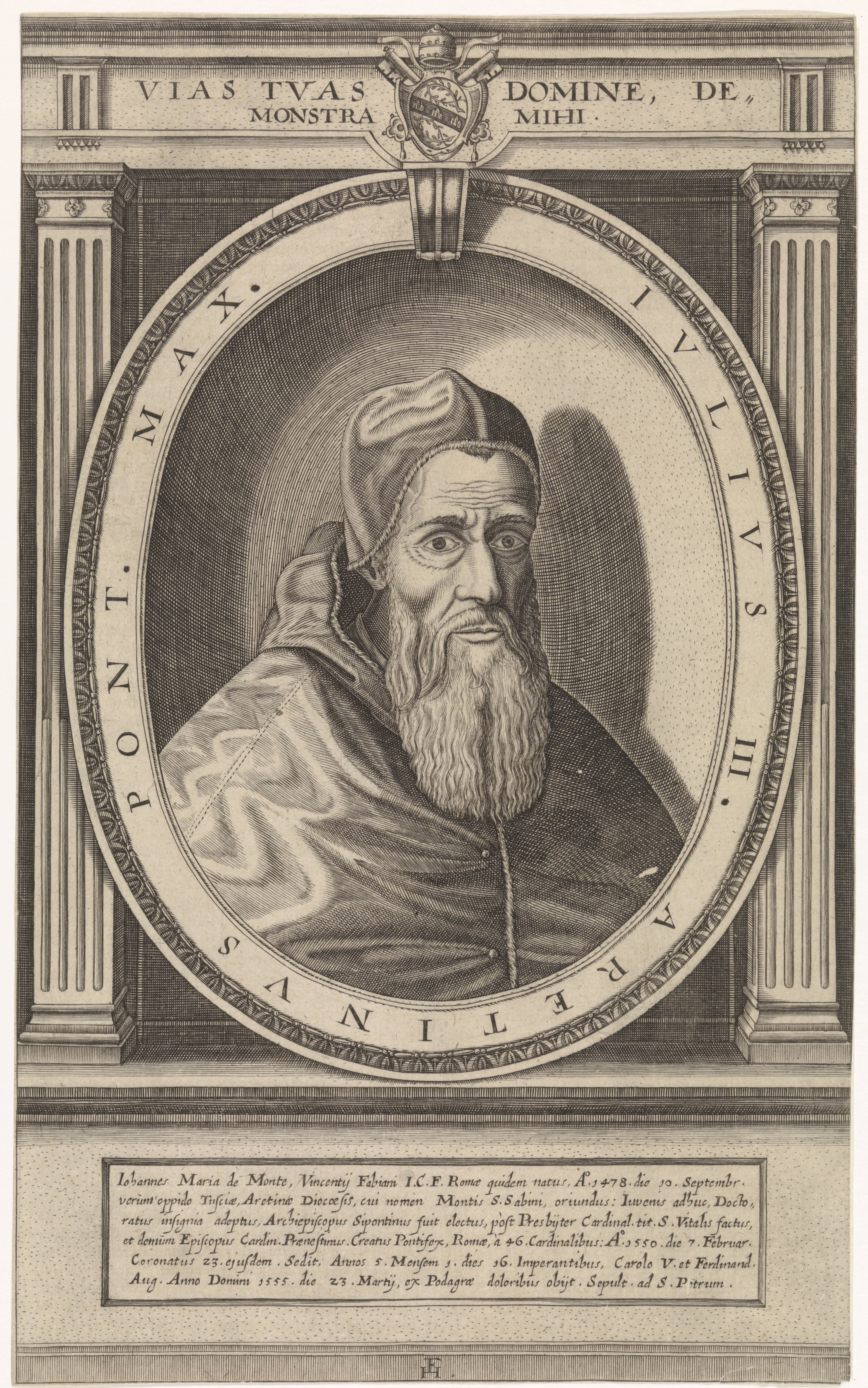 Portret van paus Julius III