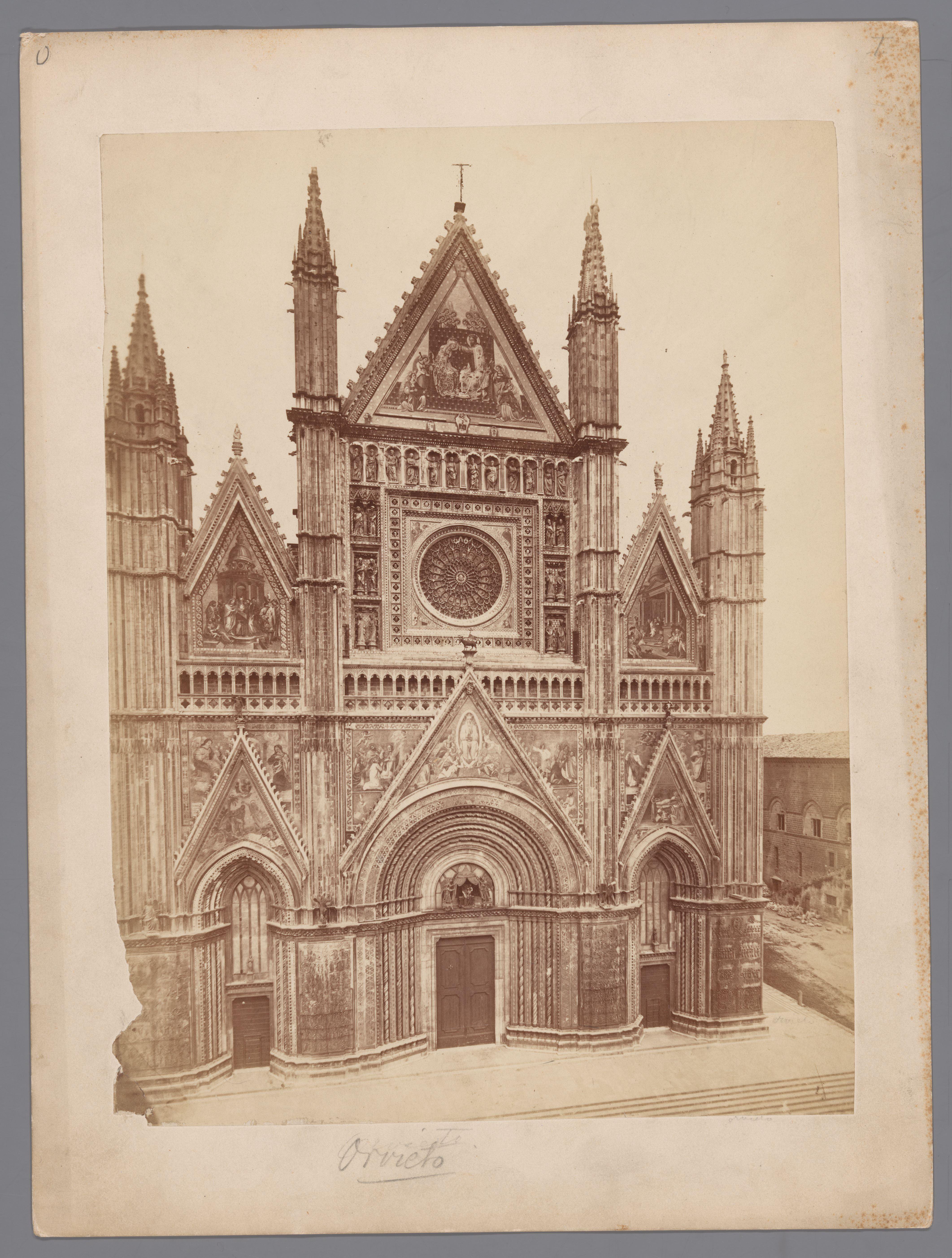 Westgevel van de kathedraal van Orvieto