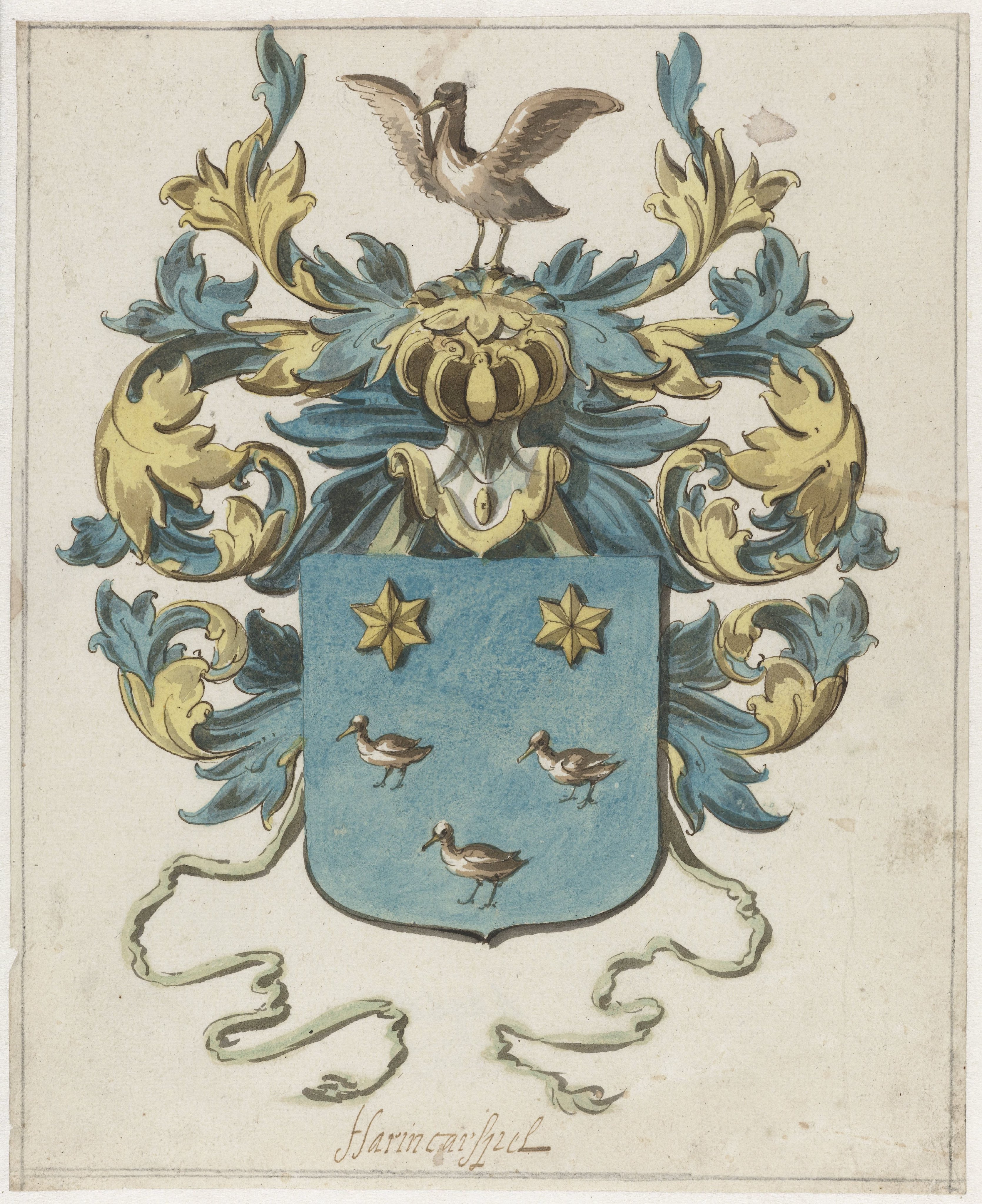 Wapenschild van Jacob van Harencarspel
