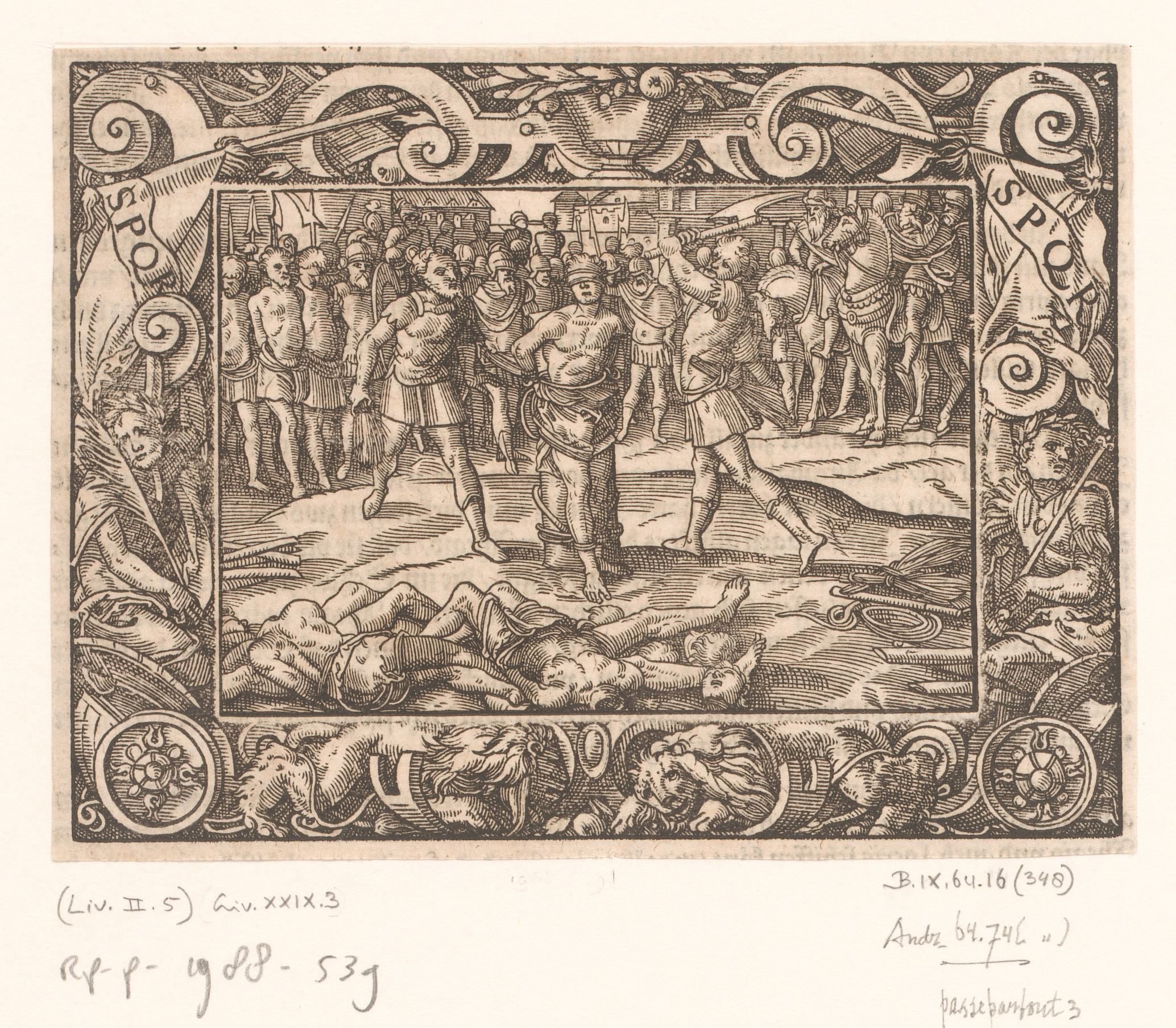 Lucius Junius Brutus laat zijn zonen onthoofden