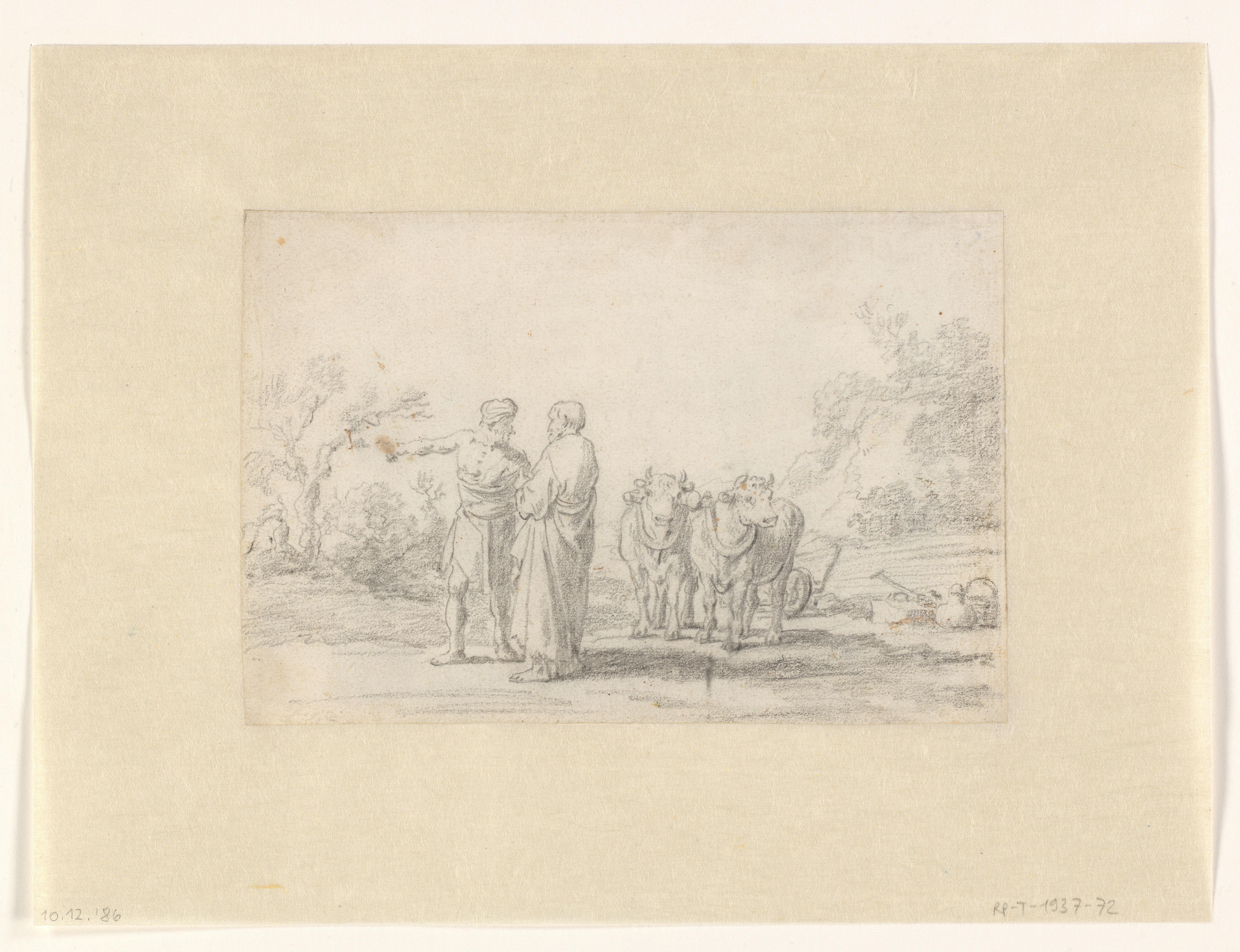 Lucius Quintius Cincinnatus Leaving his Plough
