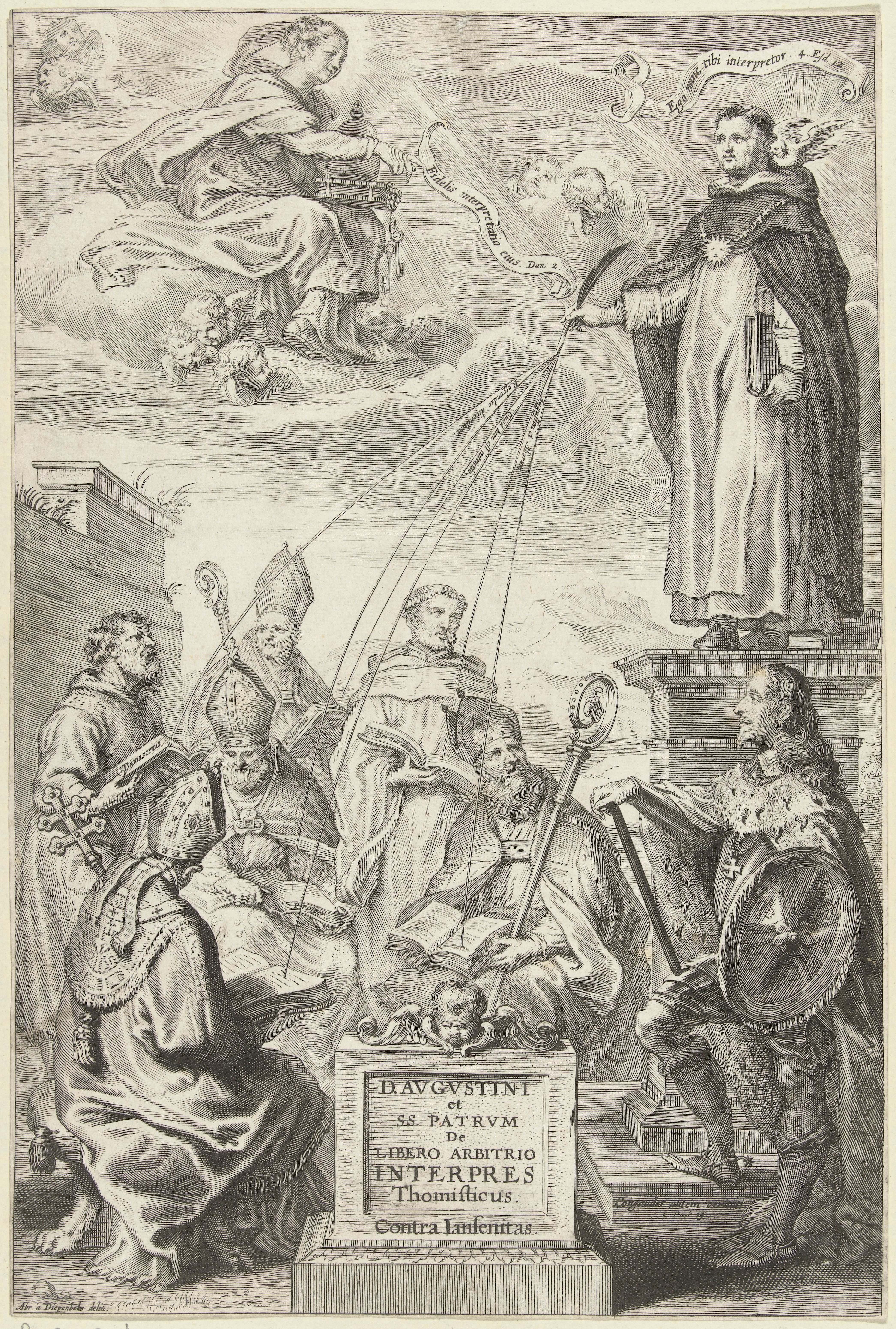 Thomas van Aquino inspireert zich op de geschriften van andere theologen