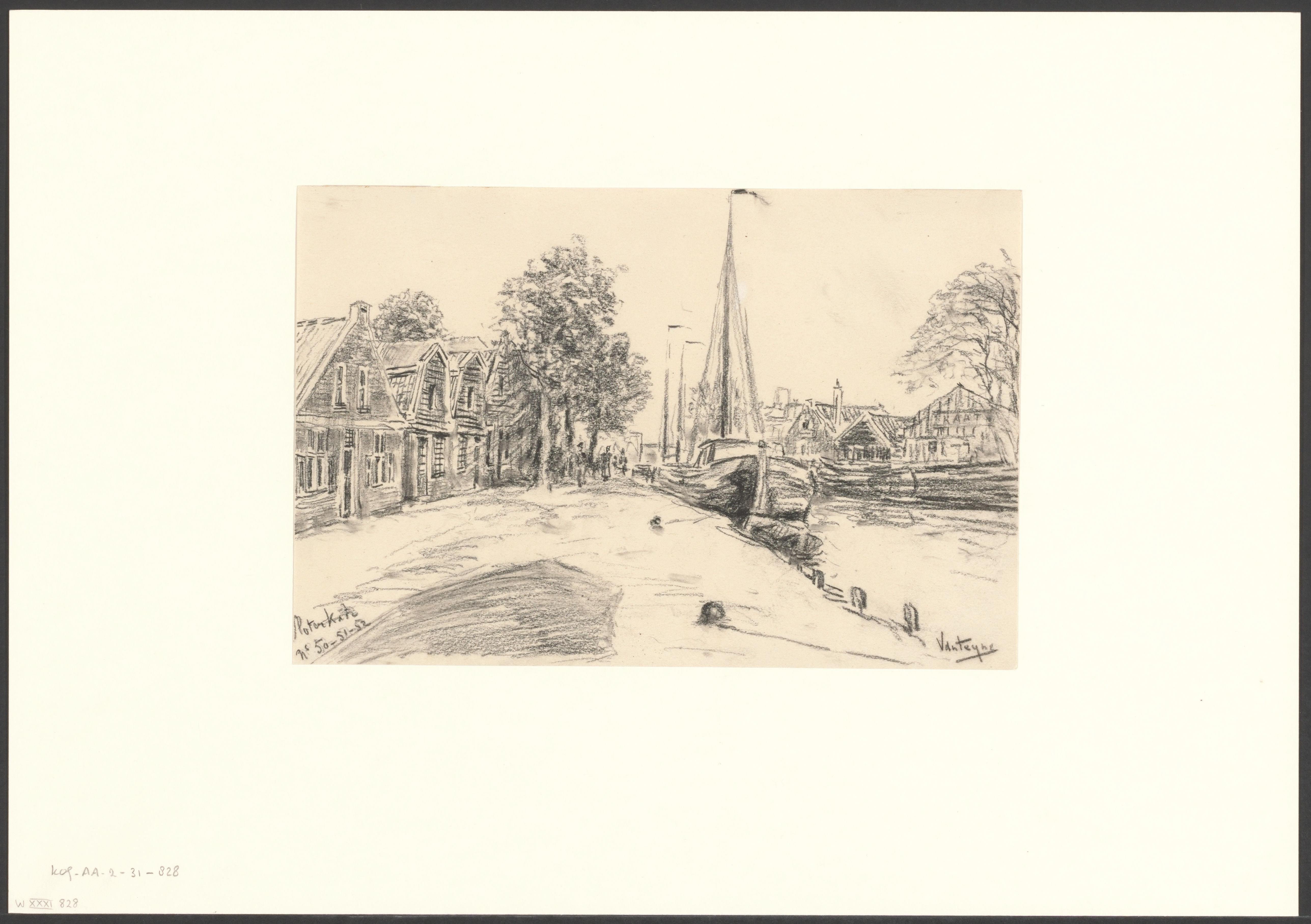 Gezicht op de Sloterkade