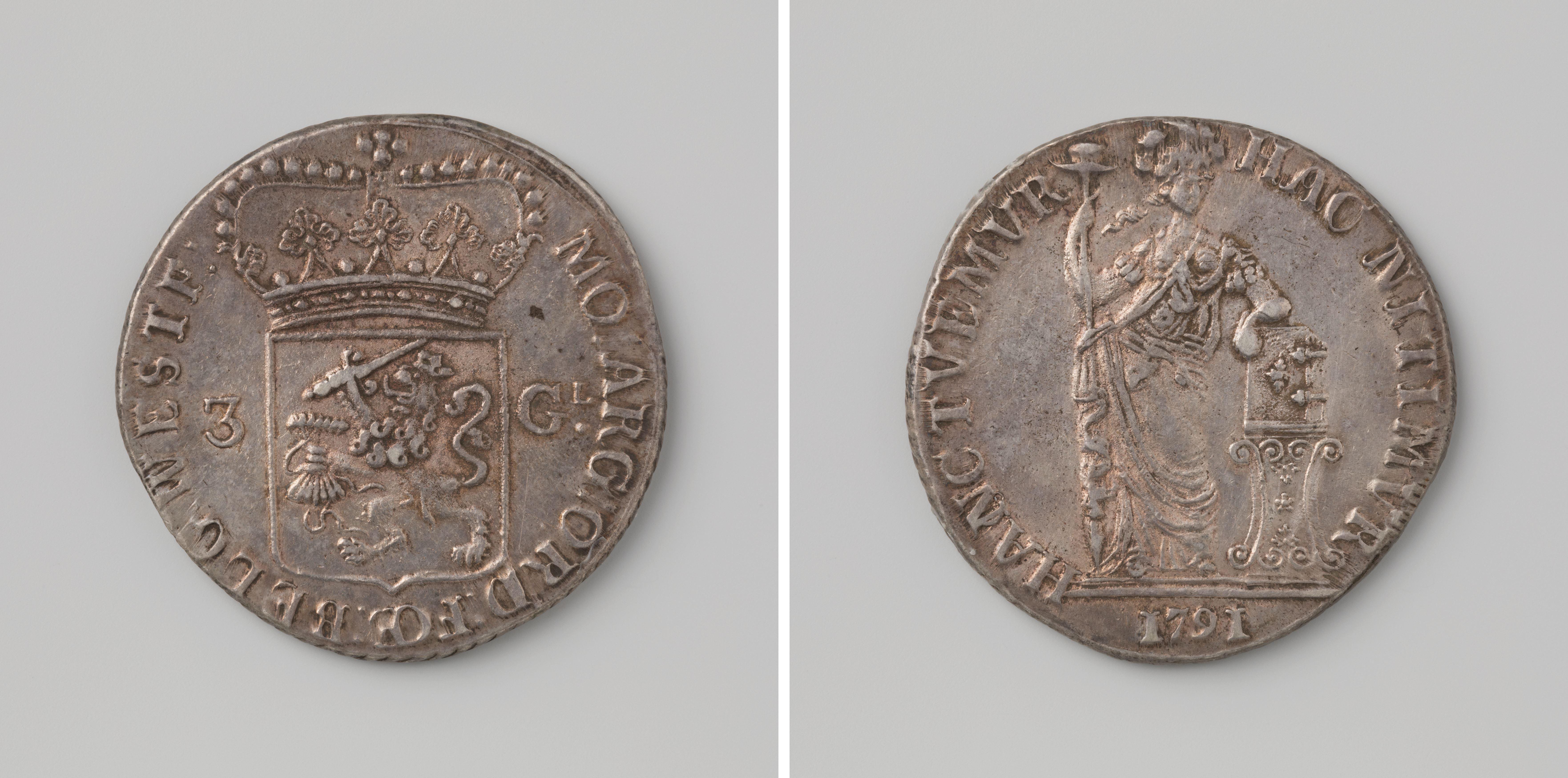 Westfriese drie gulden, 1791