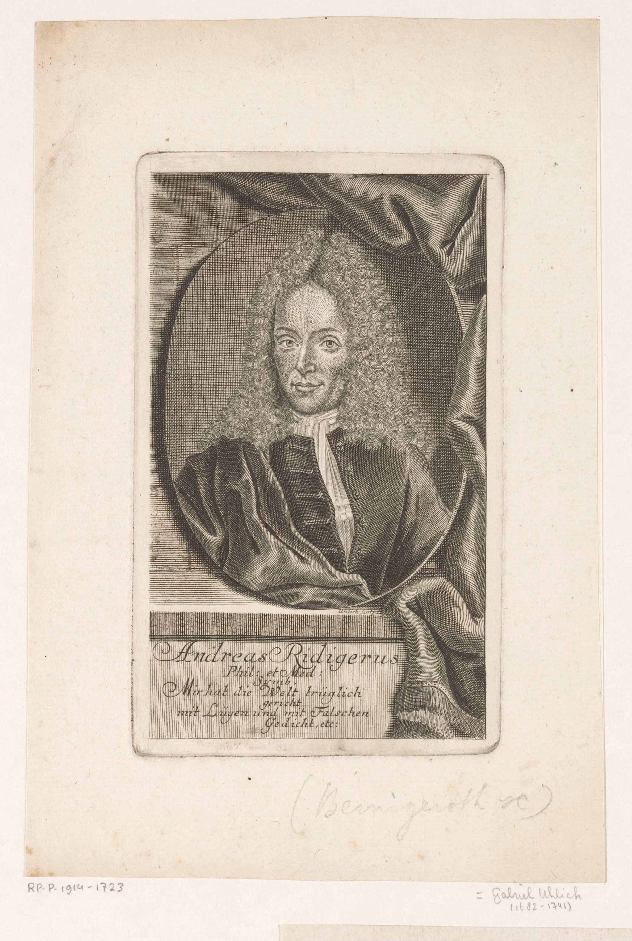Portret van Andreas Rüdiger