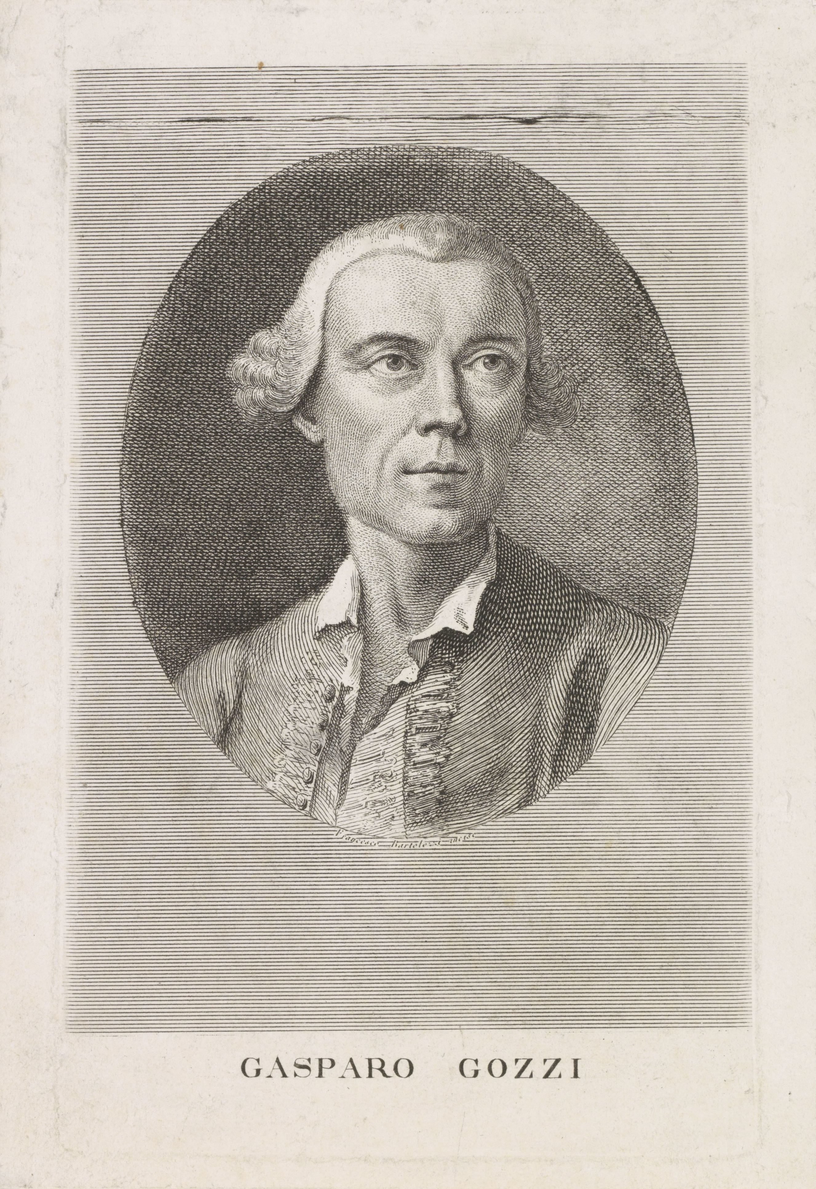 Portret van Gasparo Gozzi