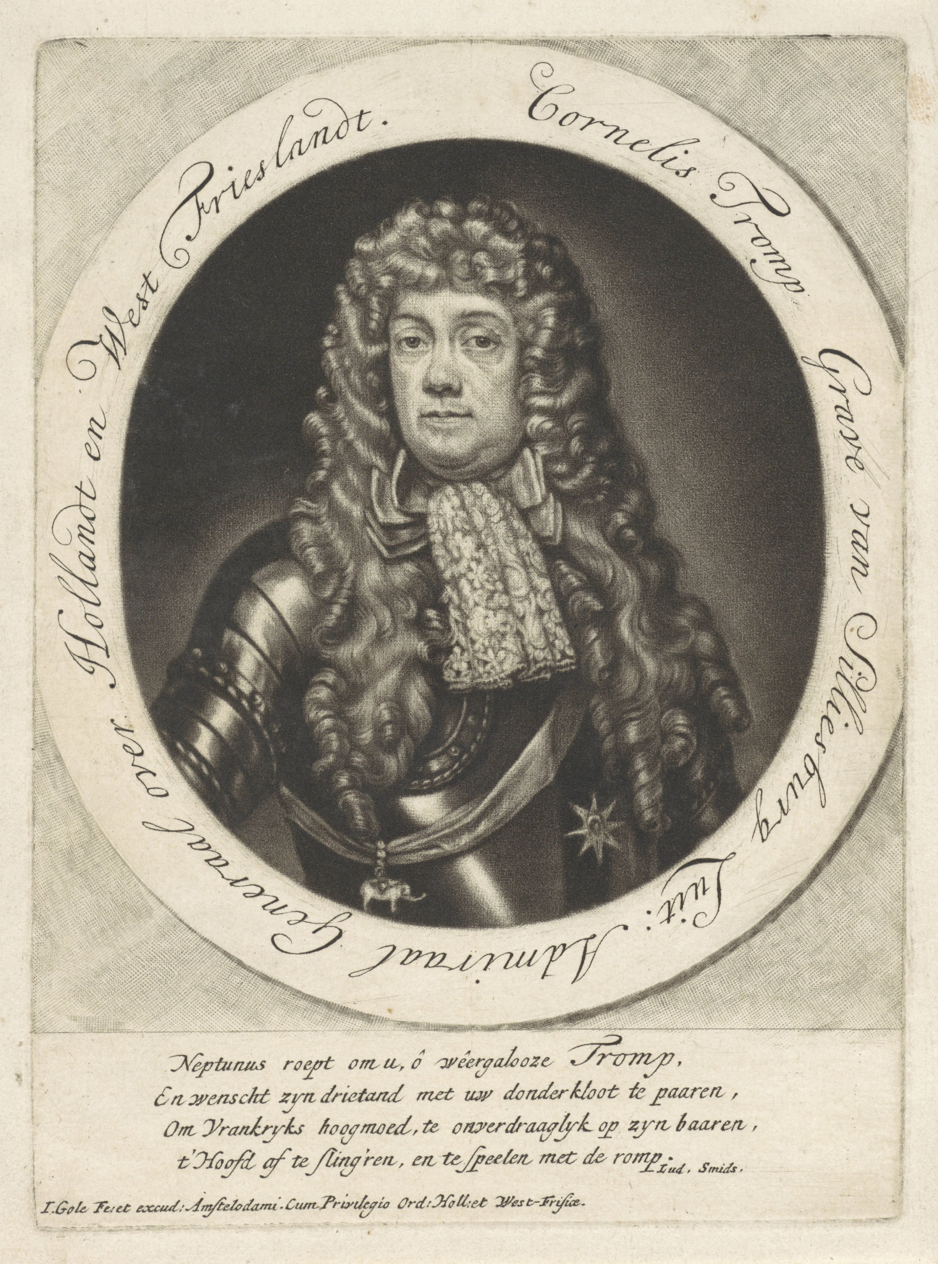 Portret van Cornelis Tromp