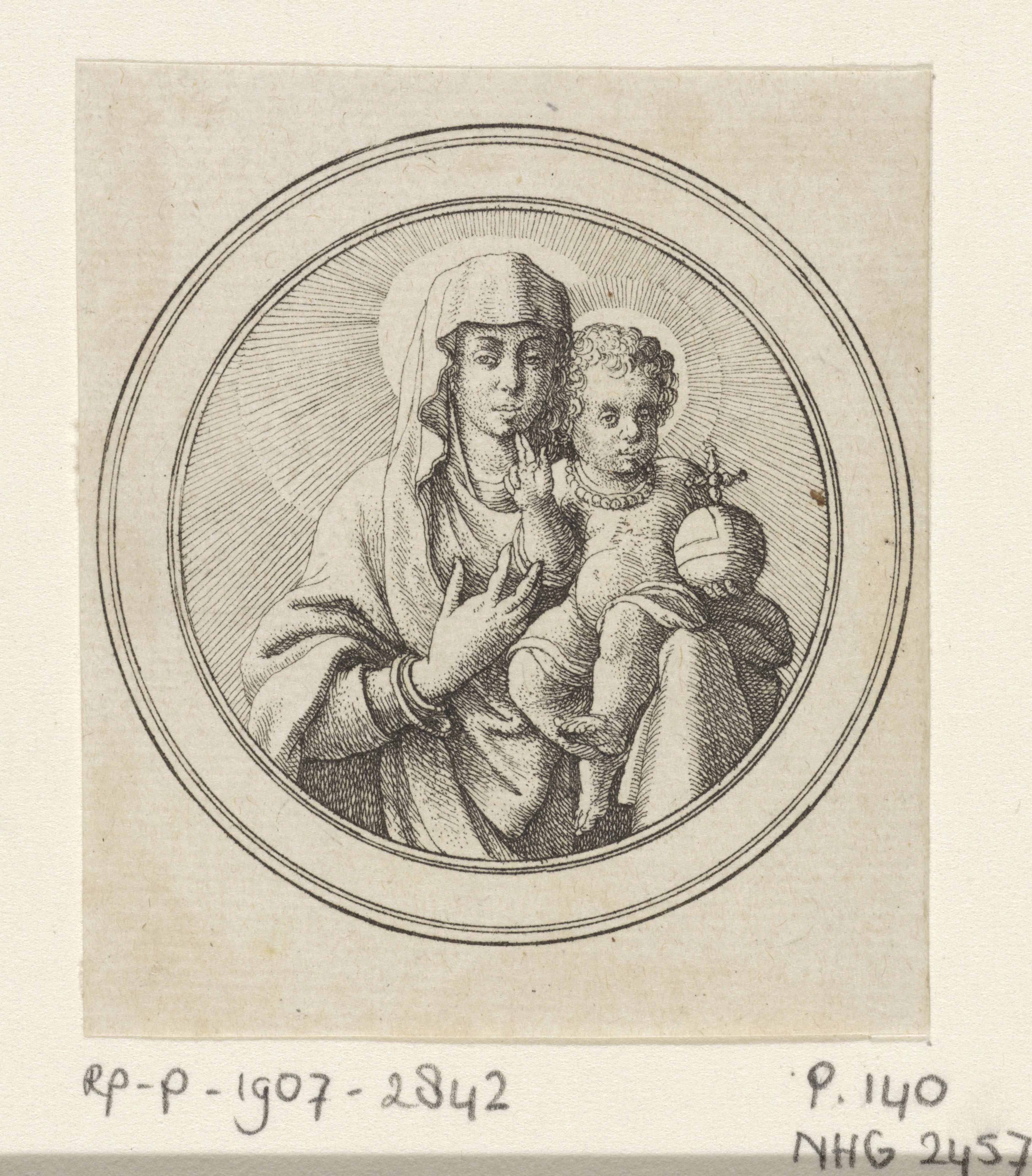 Maria met zegenend Christuskind