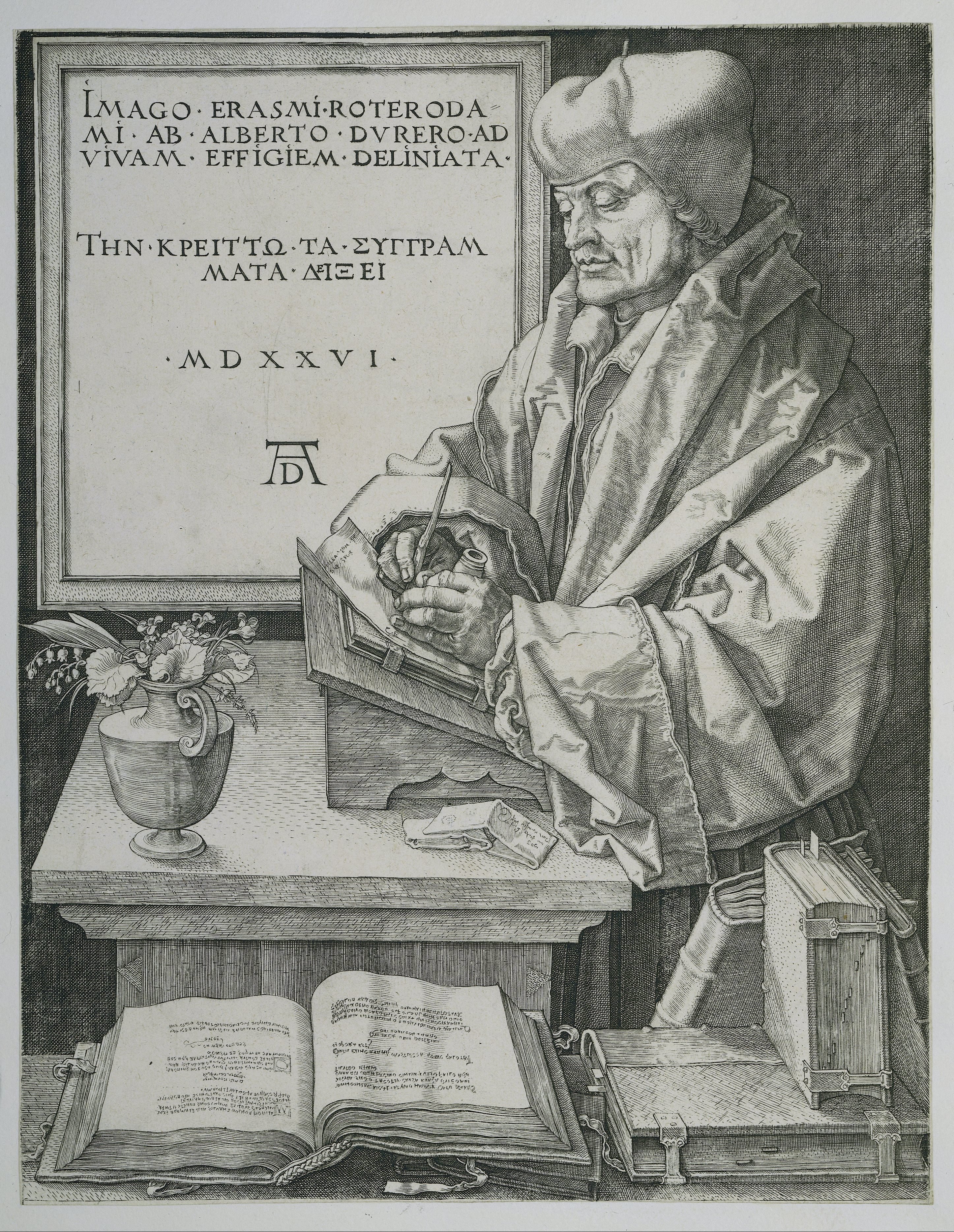 Portret van Erasmus