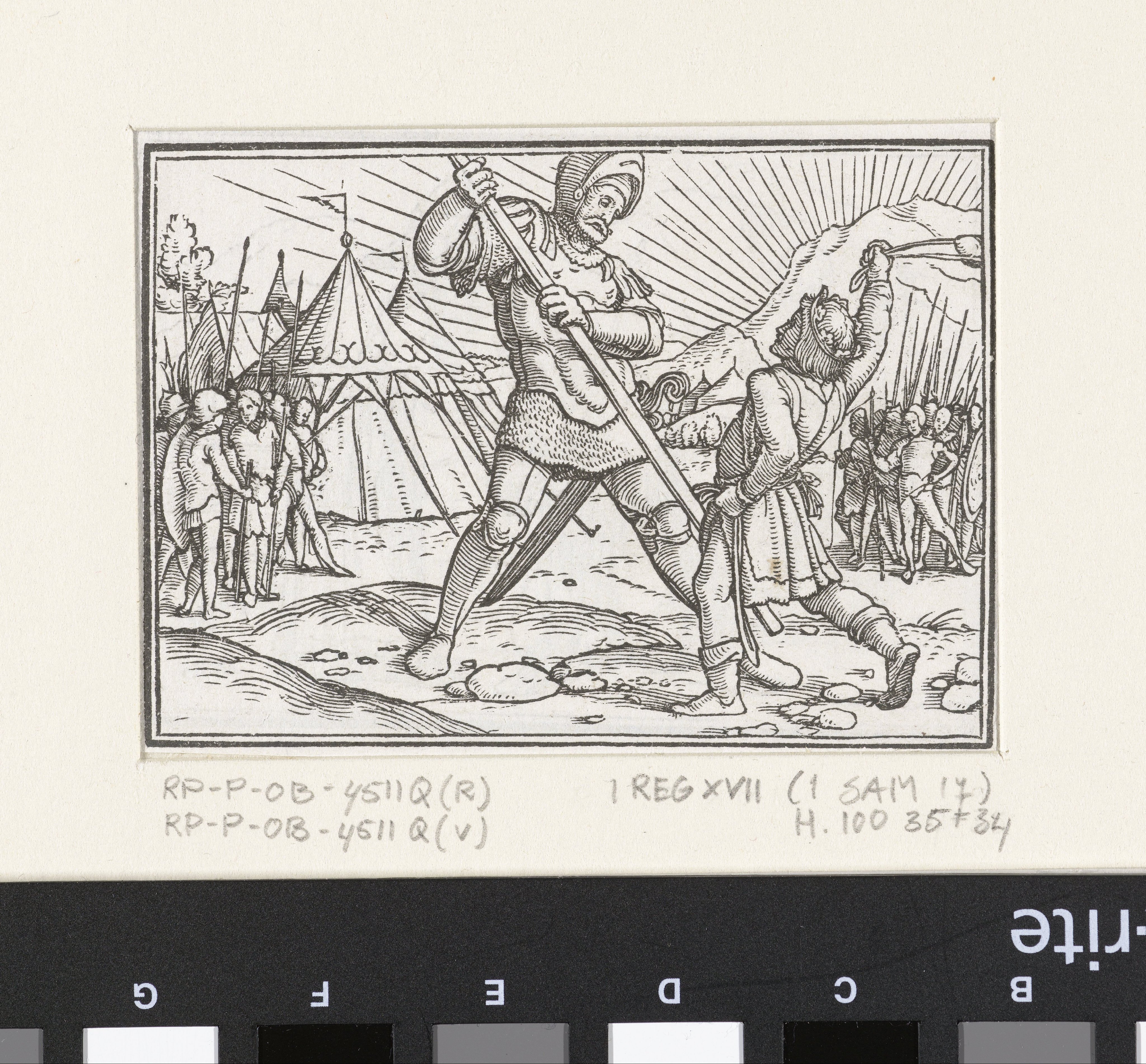 David verslaat Goliath