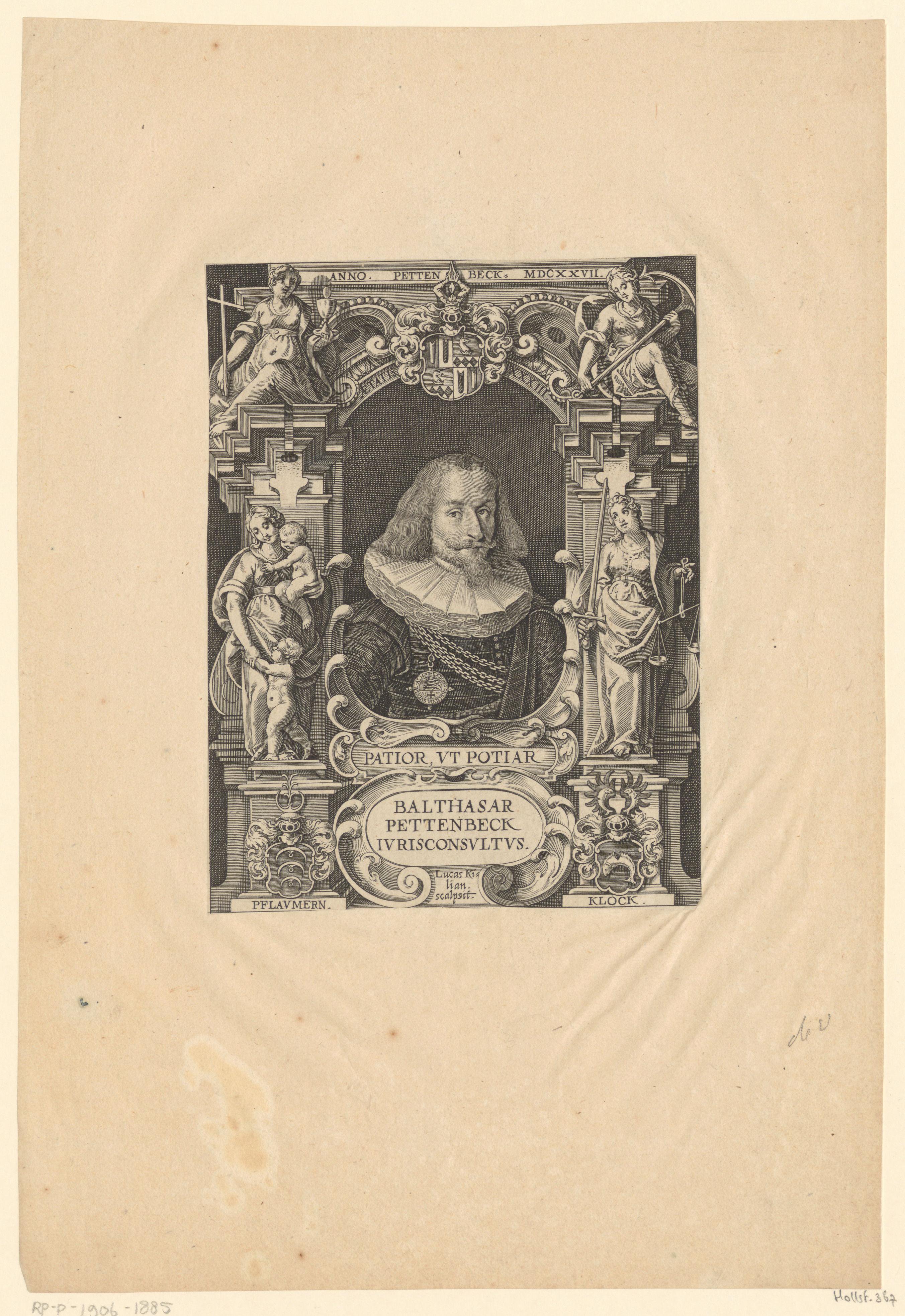 Portret van Balthasar Pettenbeck