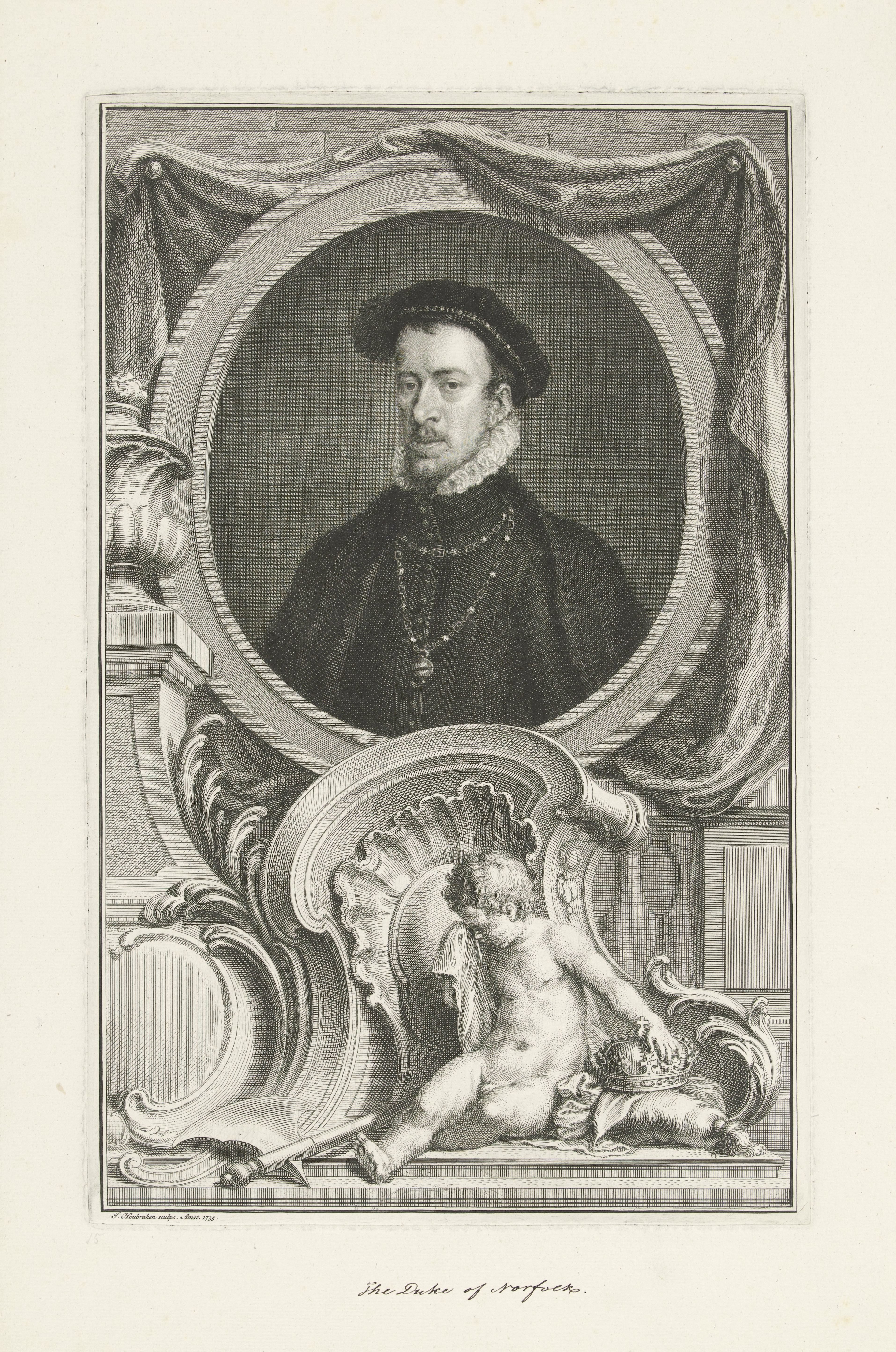 Portret van Thomas Howard