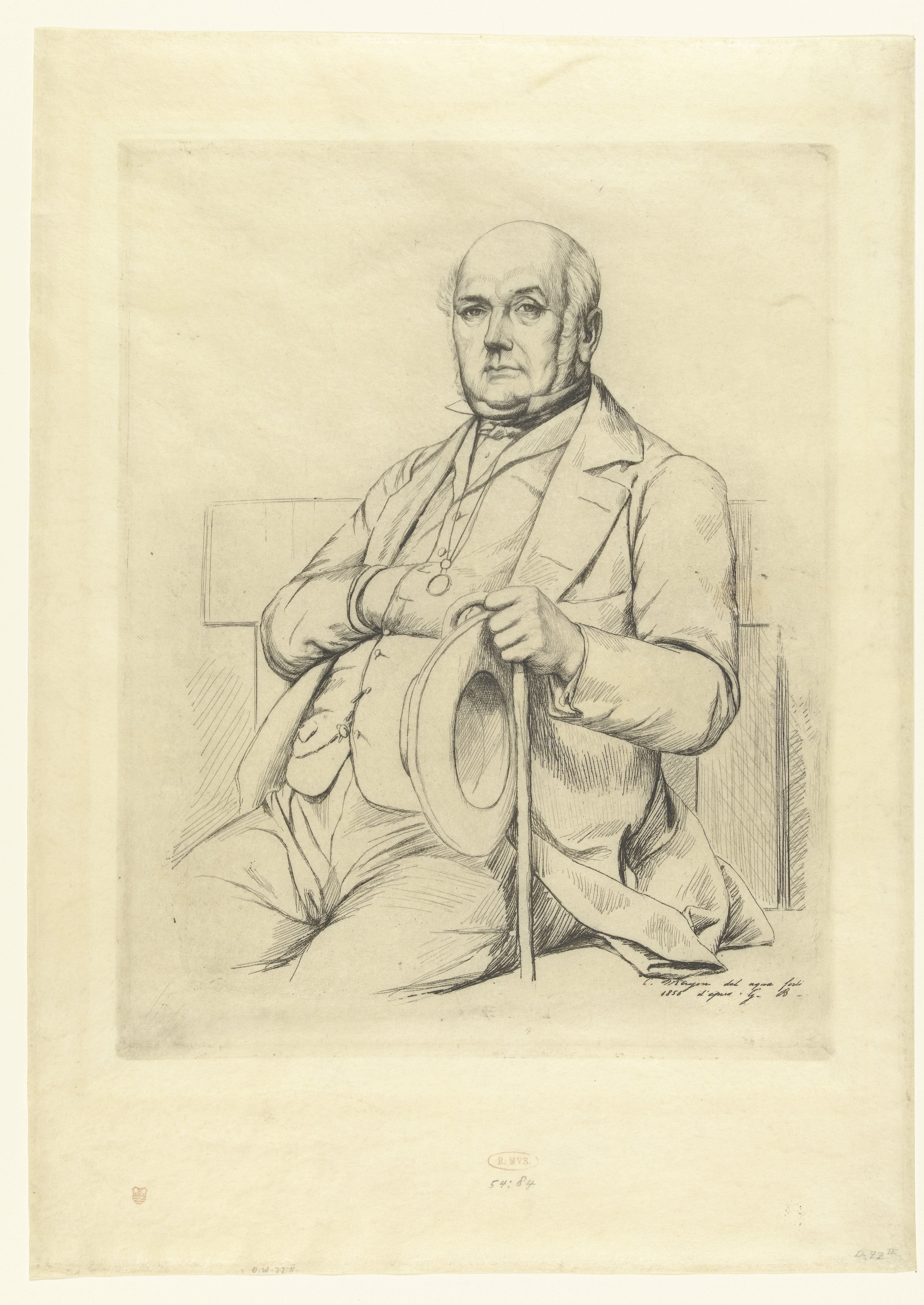 Portret van Casimir Le Conte