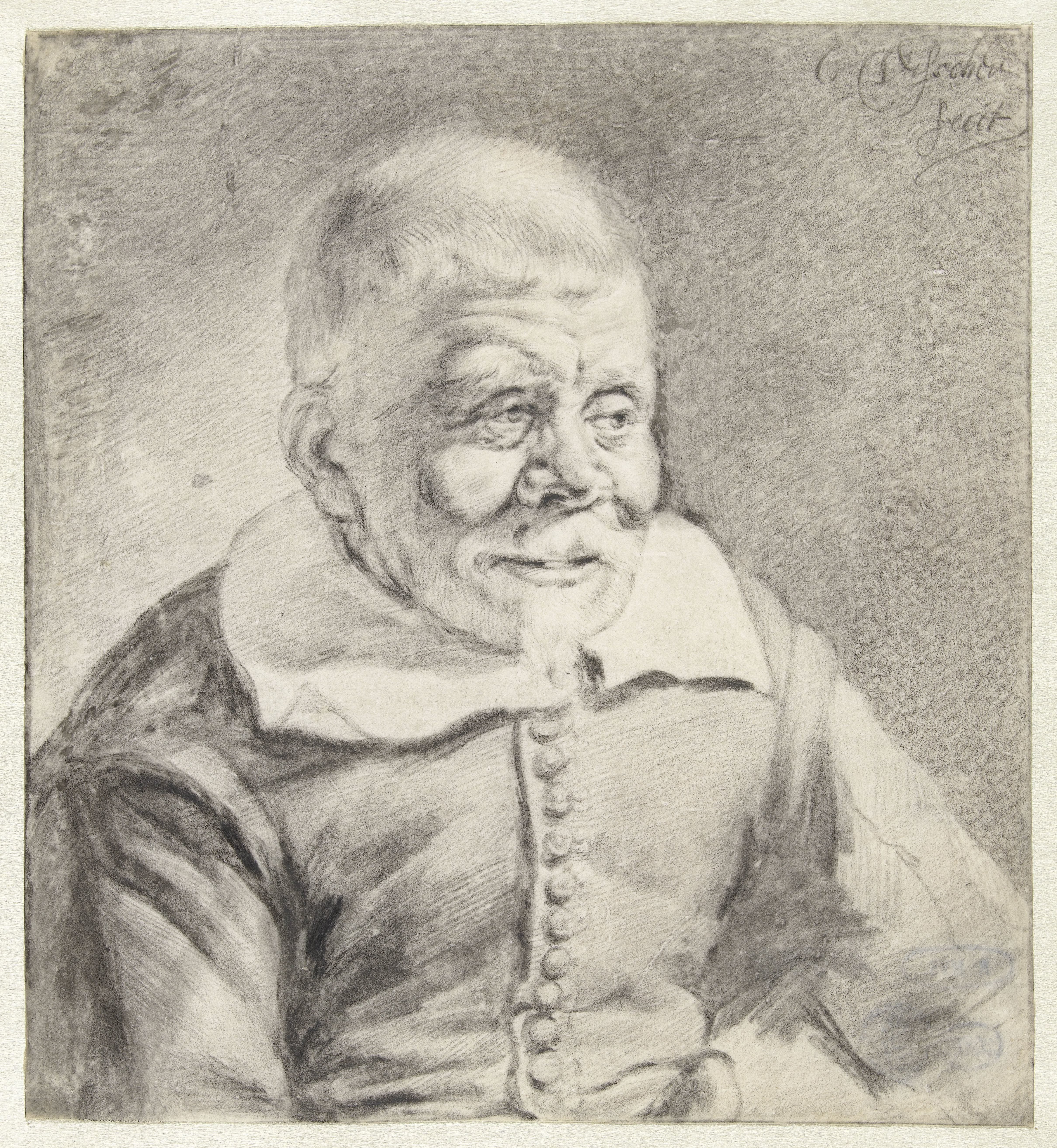 Portrait of an Old Man, Seated Half Length