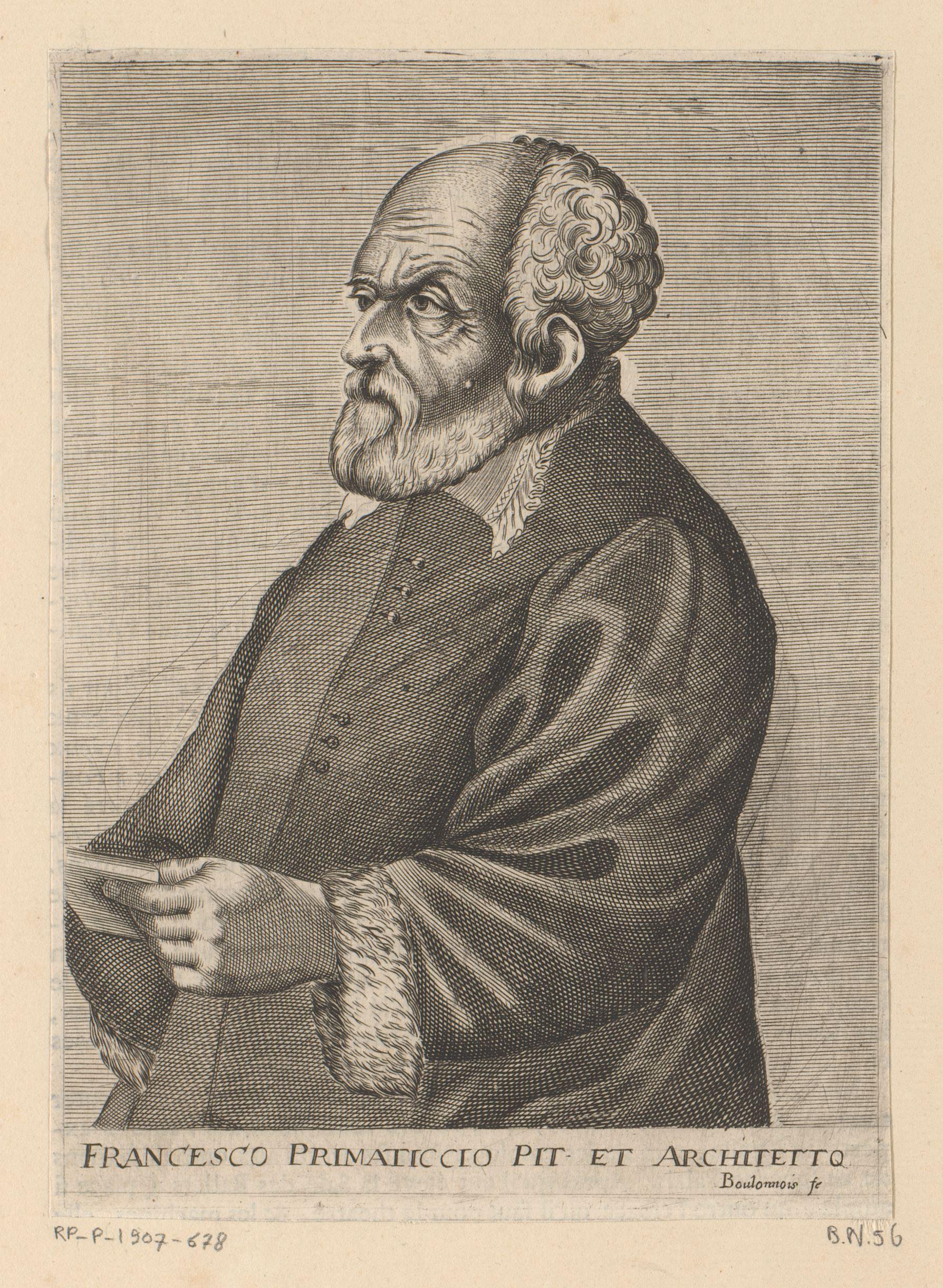 Portret van Francesco Primaticcio