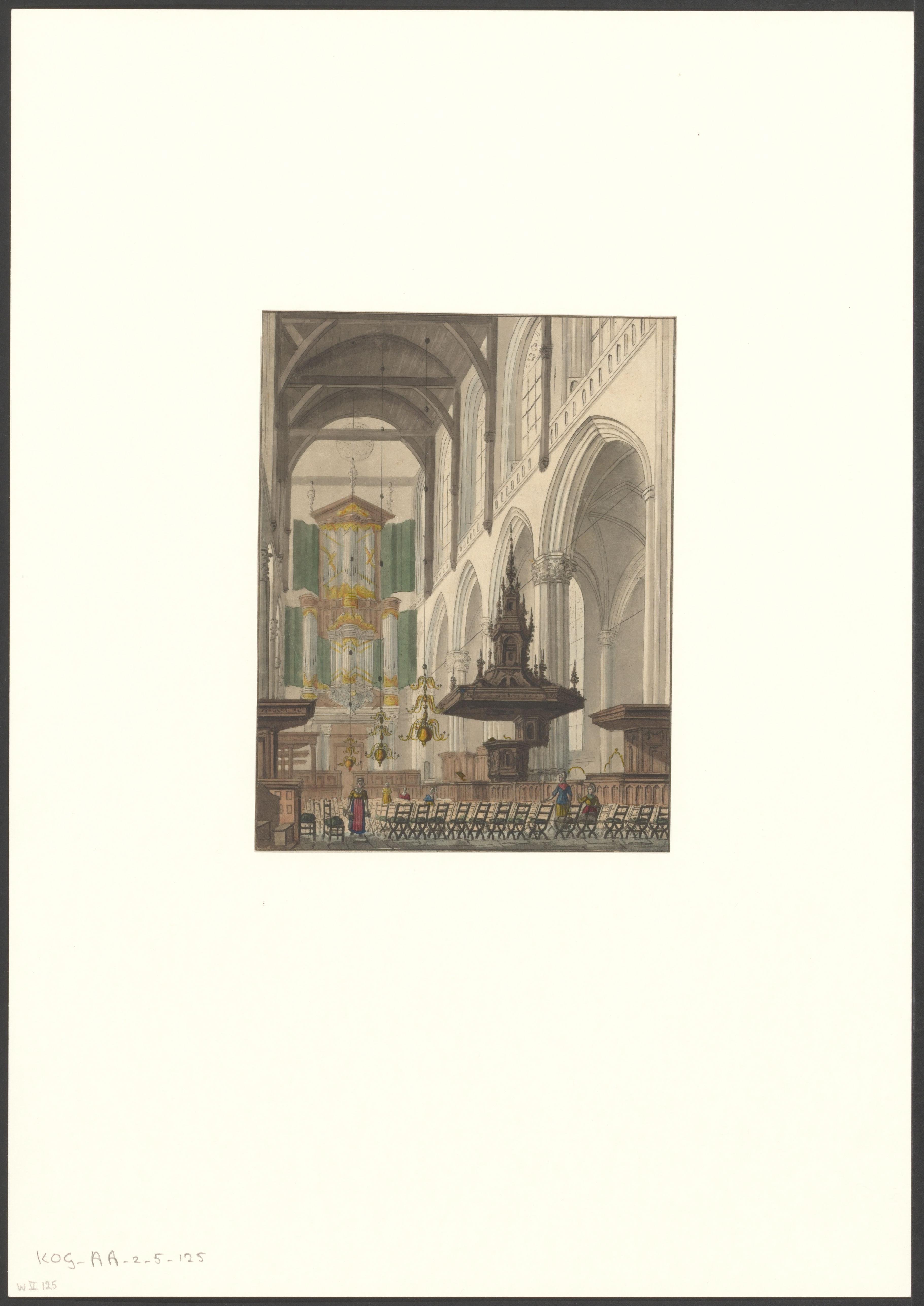 Interieur van de Nieuwe Kerk