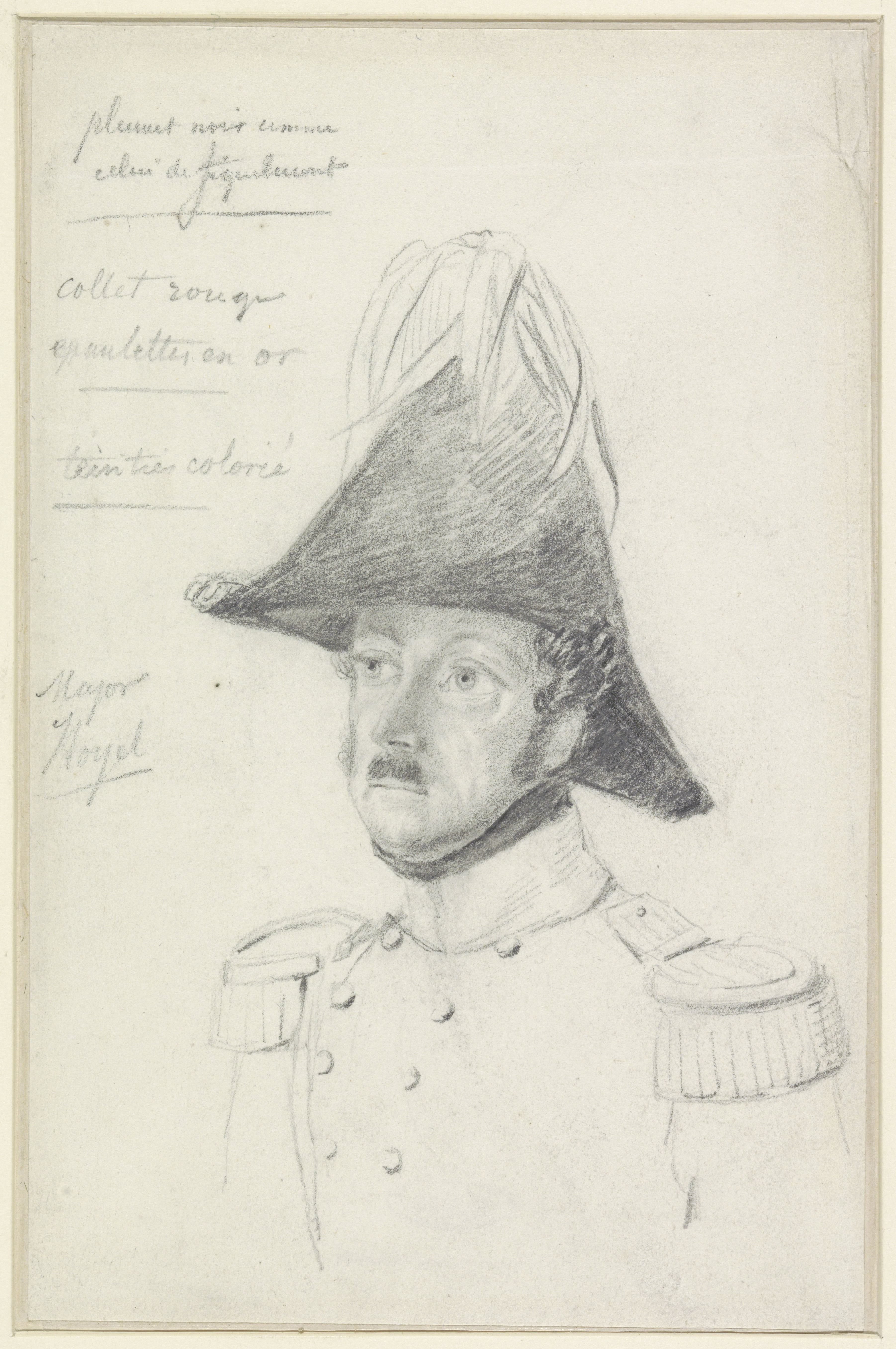 Portret van Majoor Hoyel