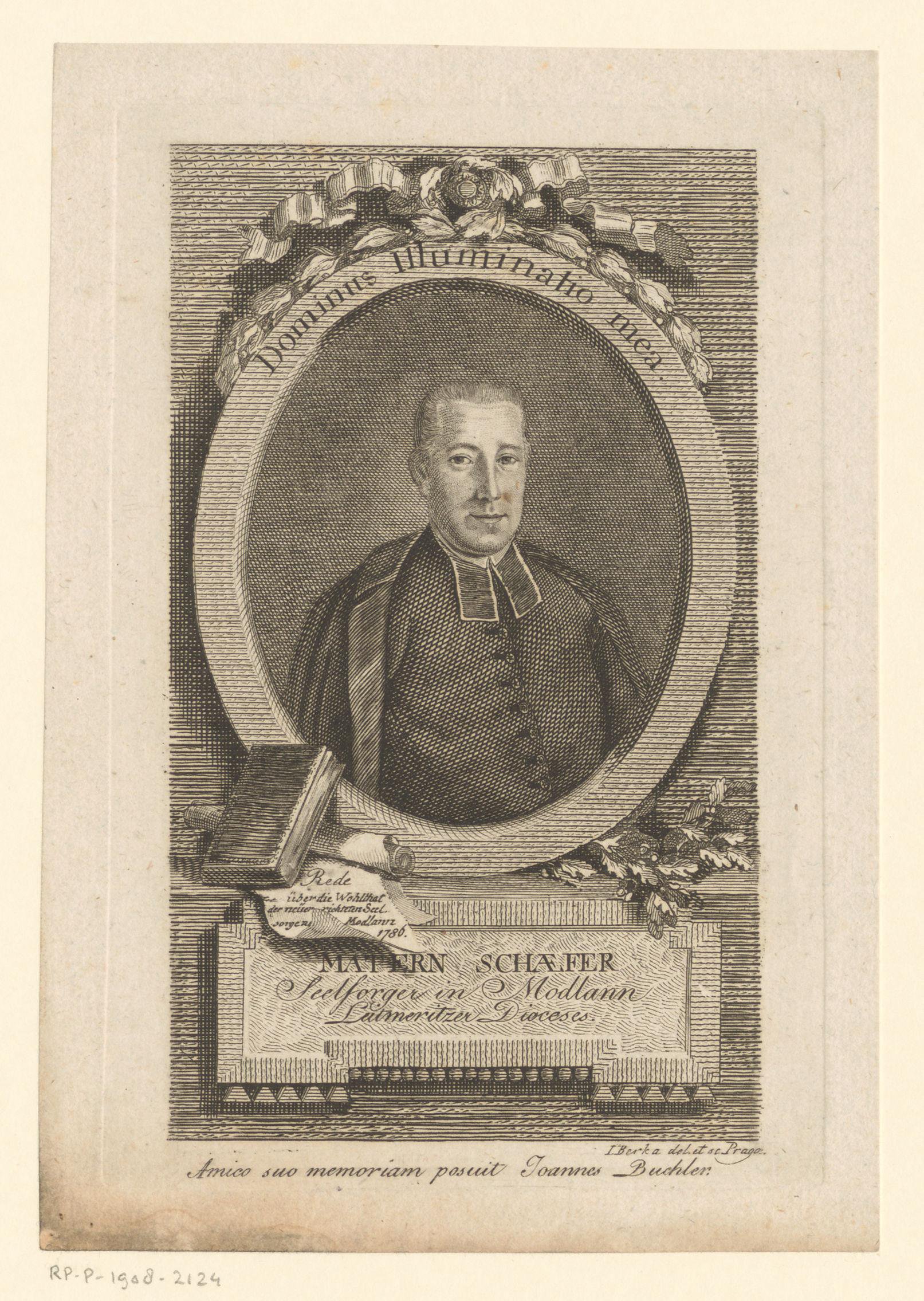 Portret van Matern Schaefer
