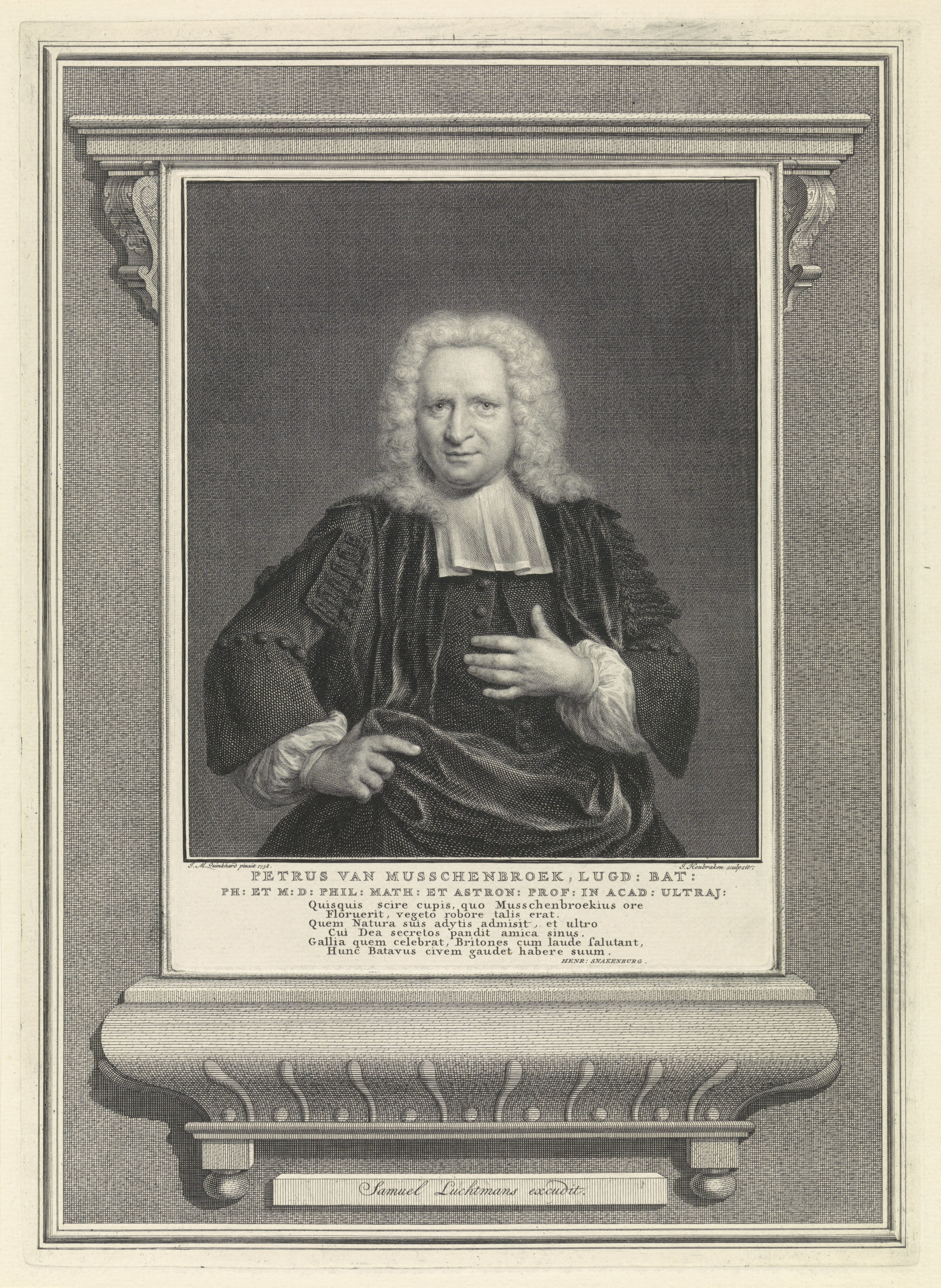 Portret Petrus van Musschenbroek