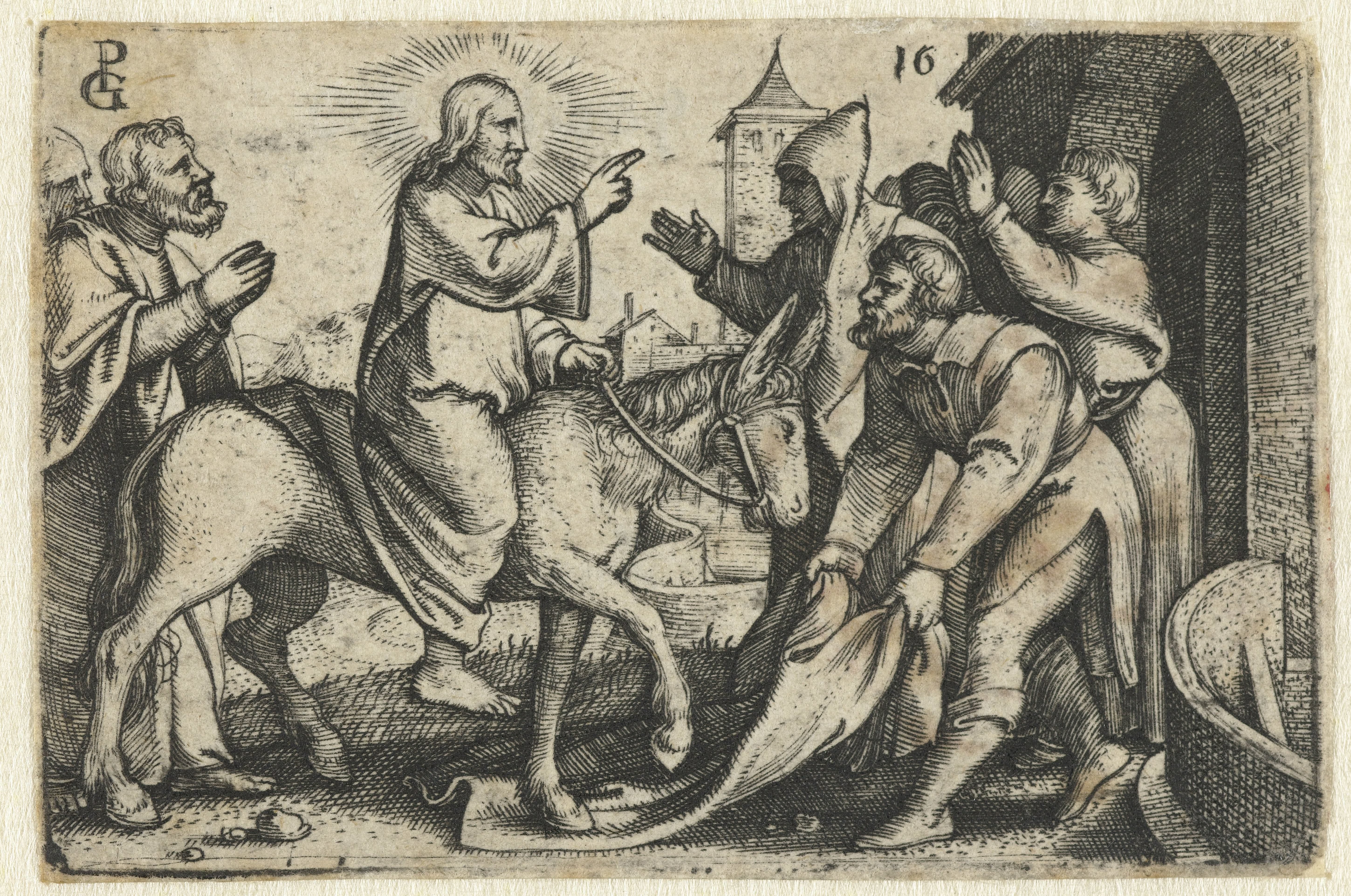 Intocht van Christus in Jeruzalem