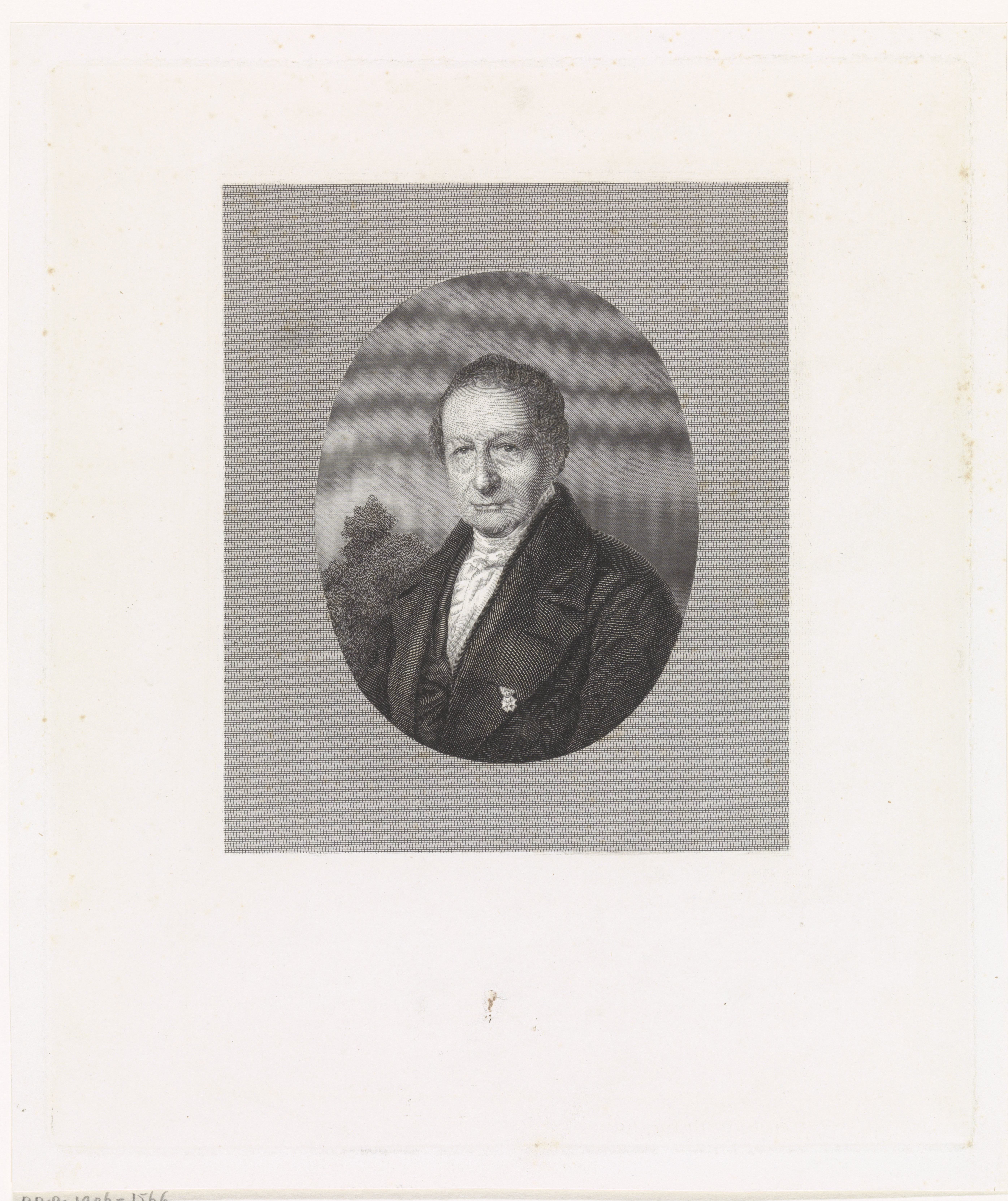 Portret van Jeronimo de Vries