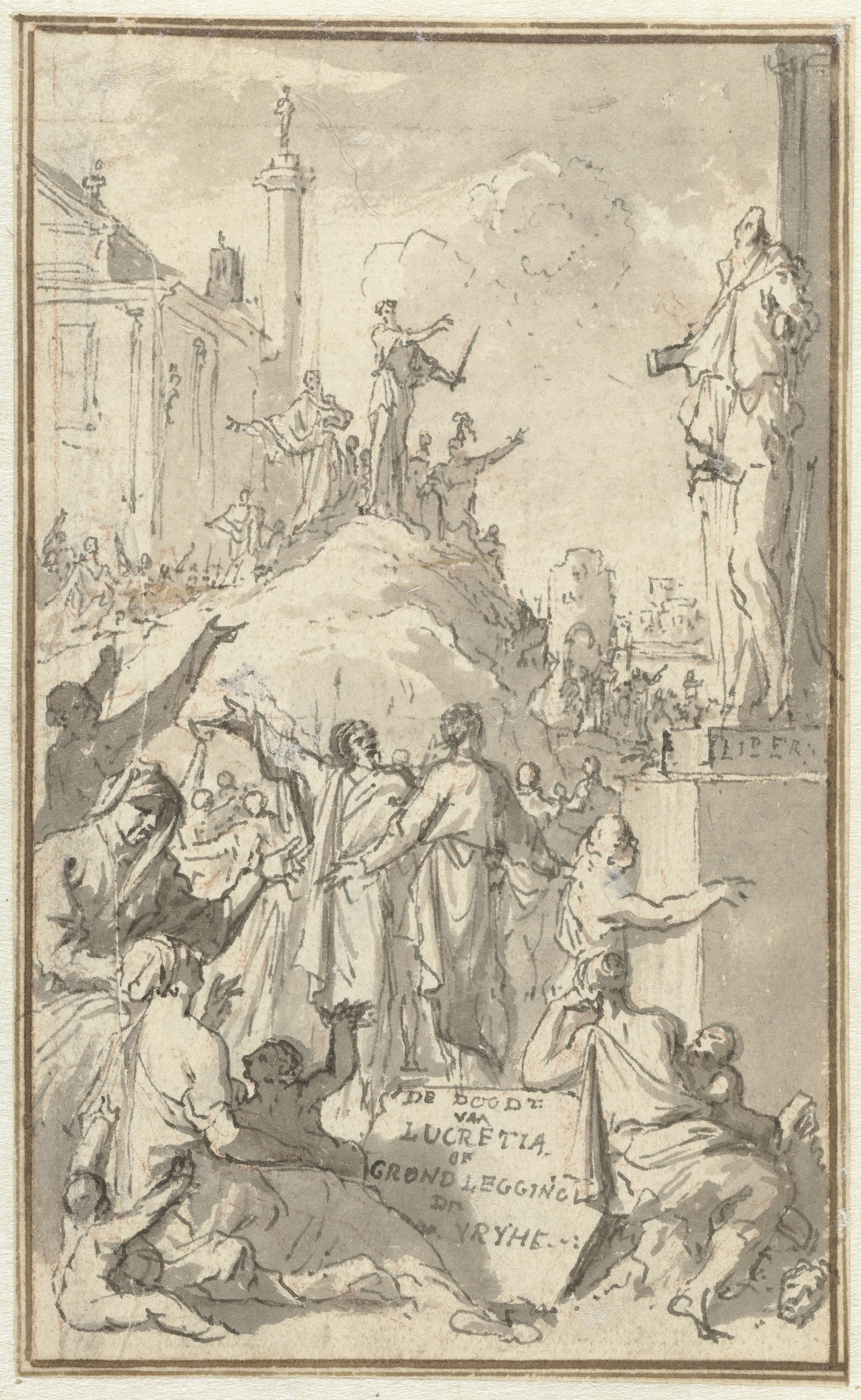 De Doodt van Lucretia of Grondlegging der Vrijheid