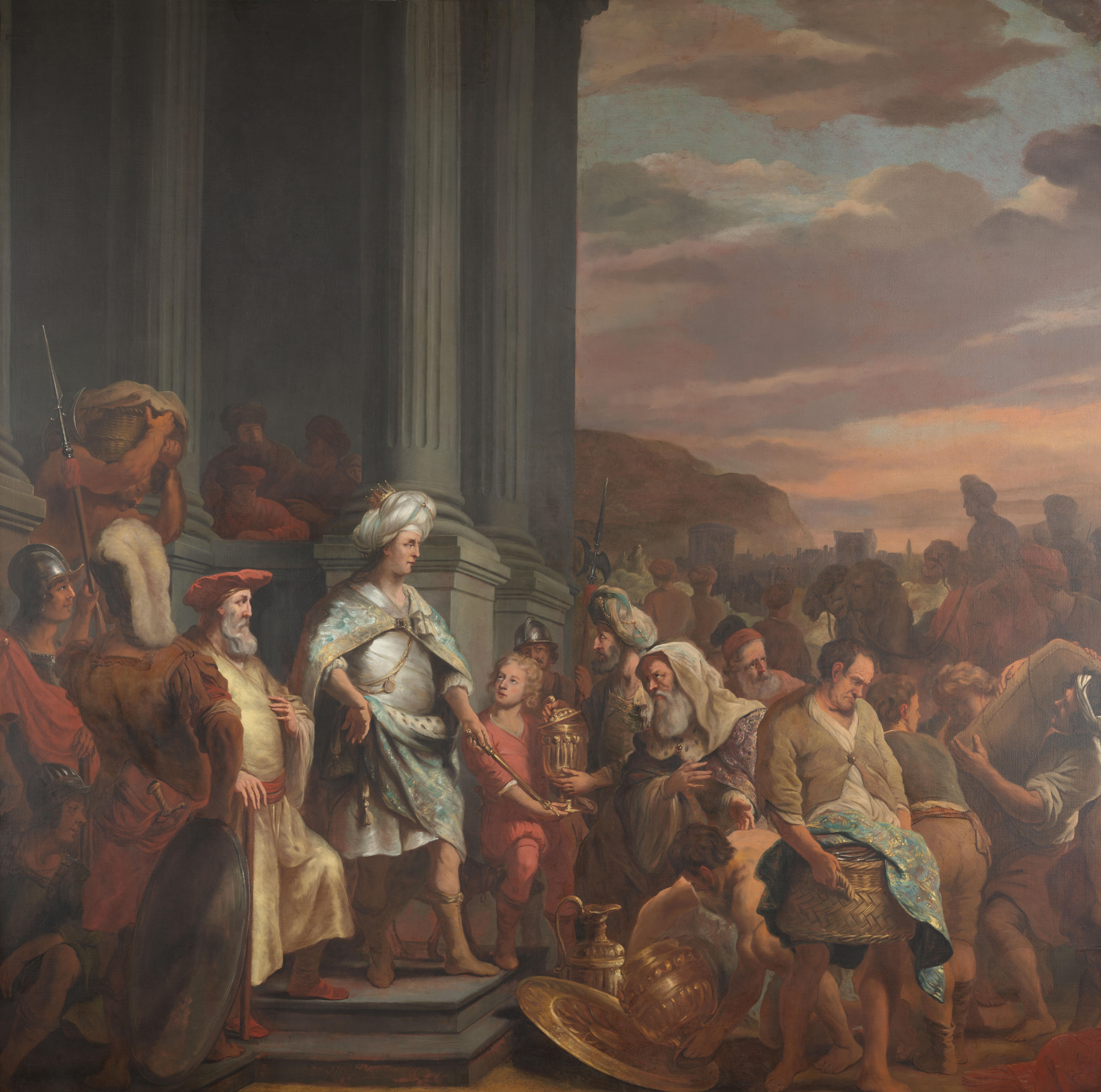 Salomon Receives Gifts