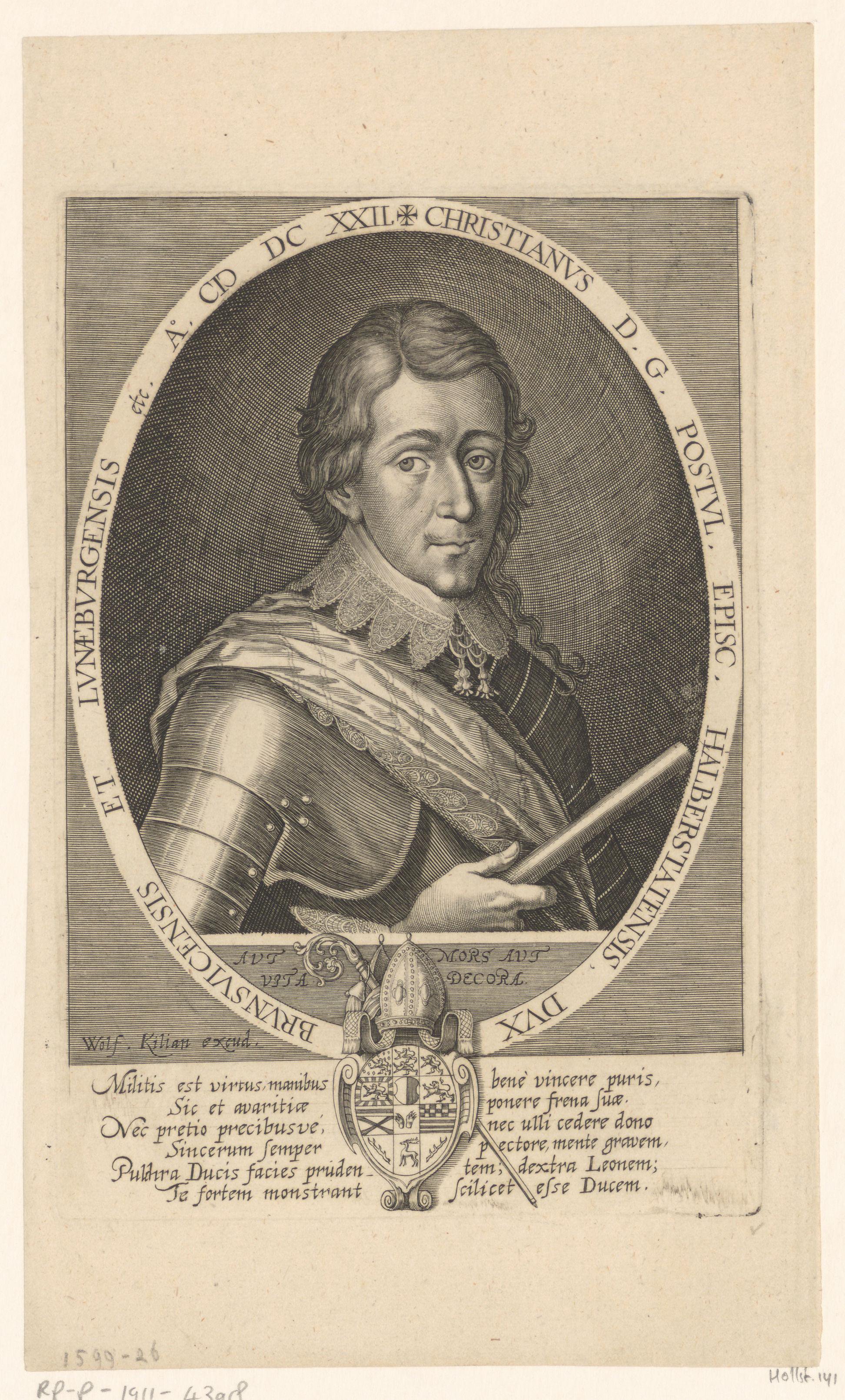 Portret van Christiaan van Braunschweig-Lüneburg