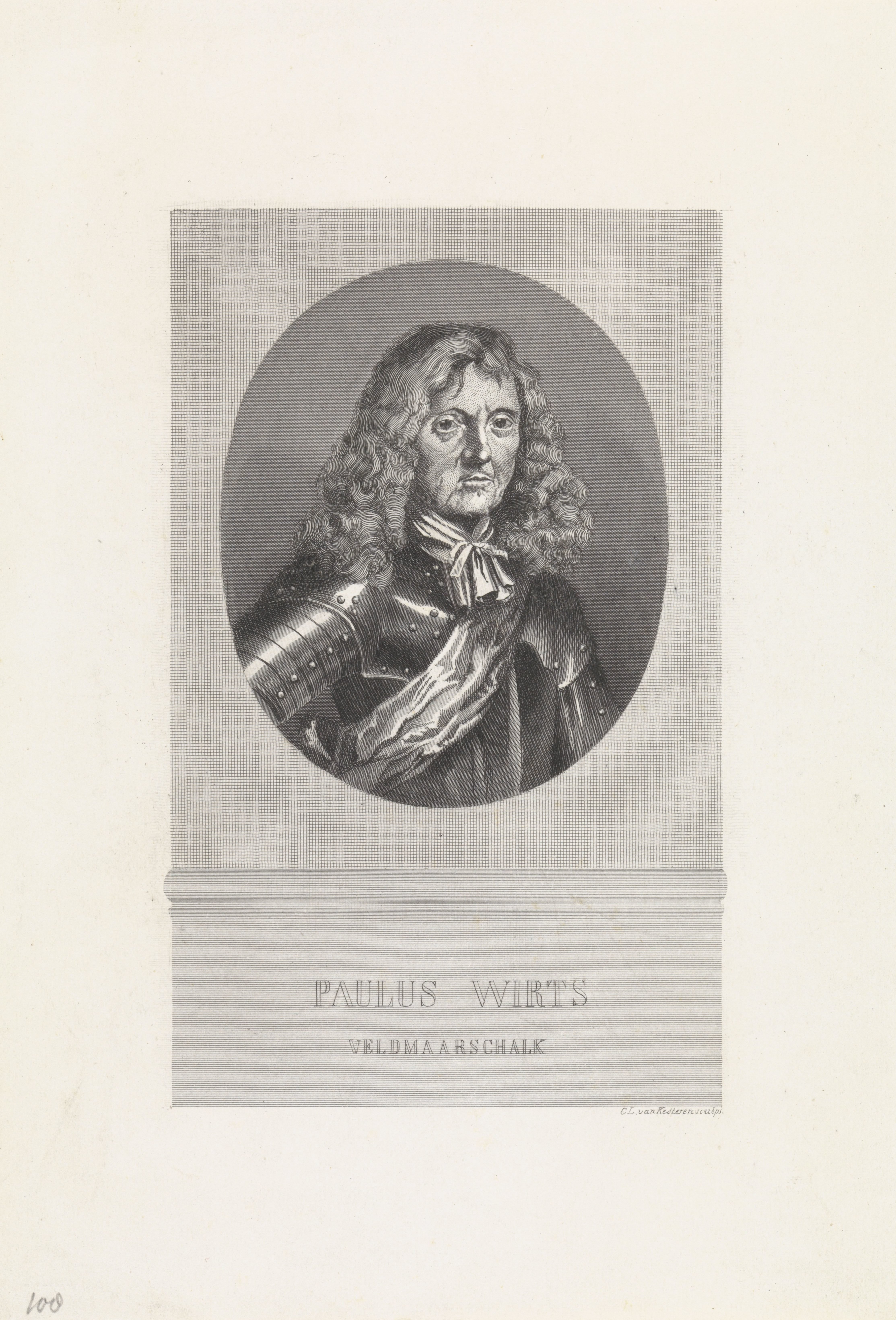 Portret van Paulus Wirtz