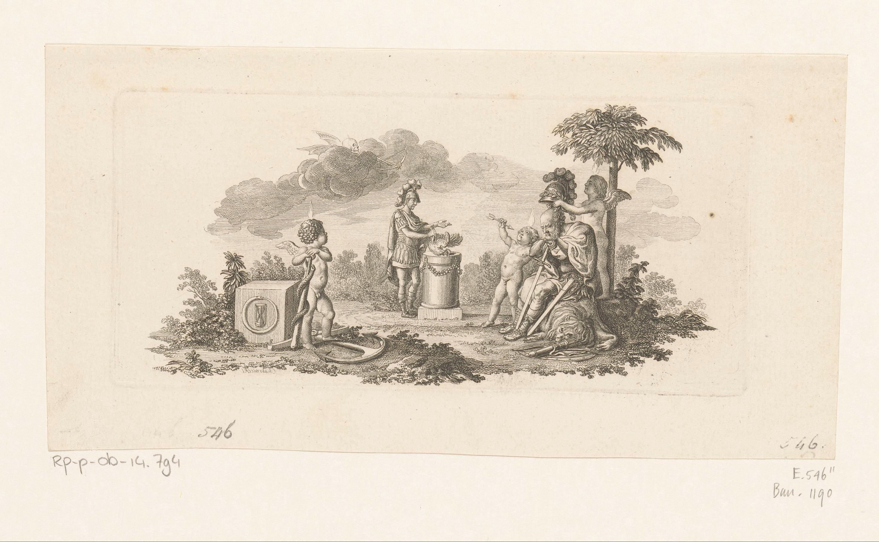 Allegorie op goed bevelhebberschap