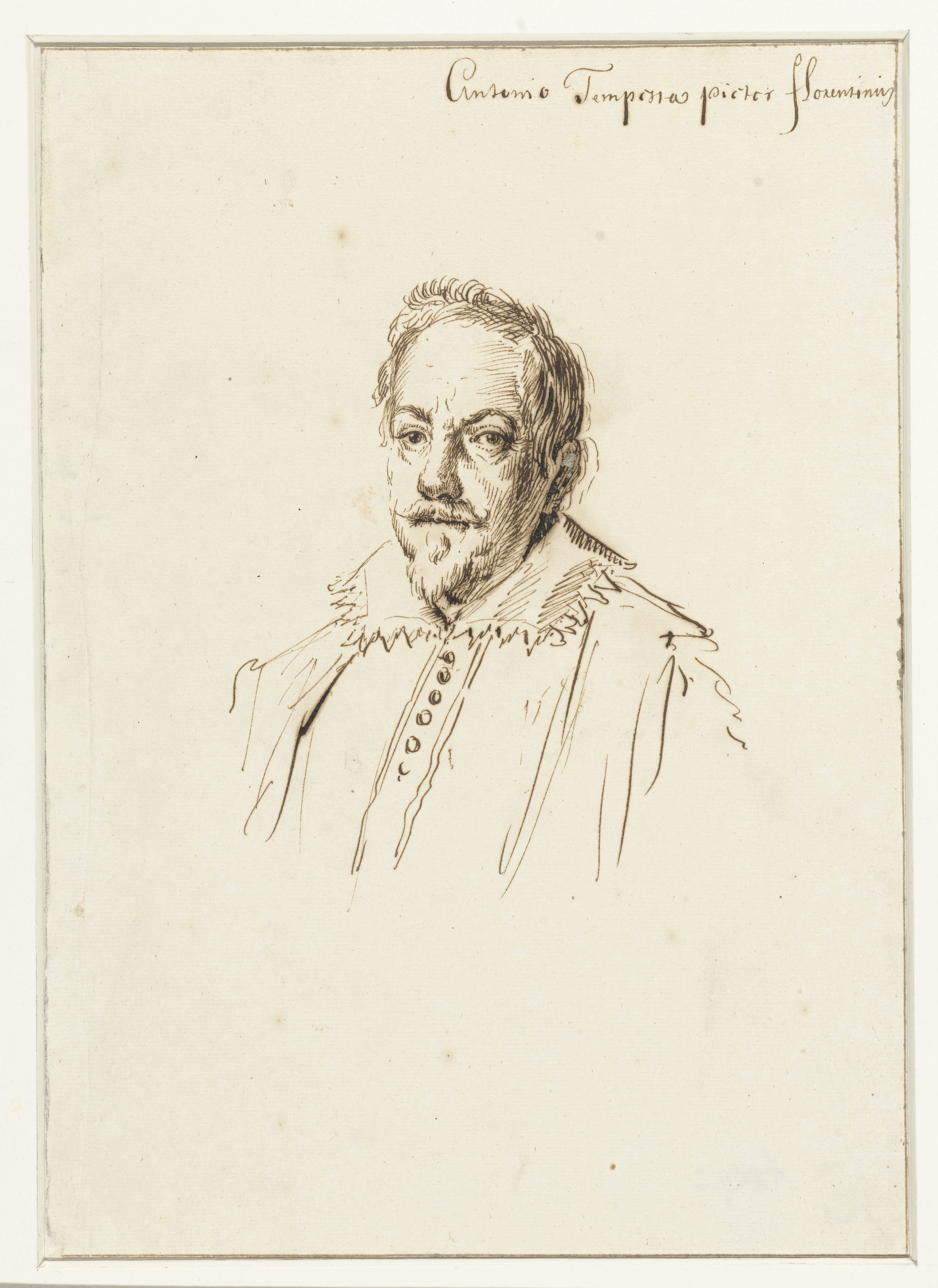 Portret van Antonio Tempesta