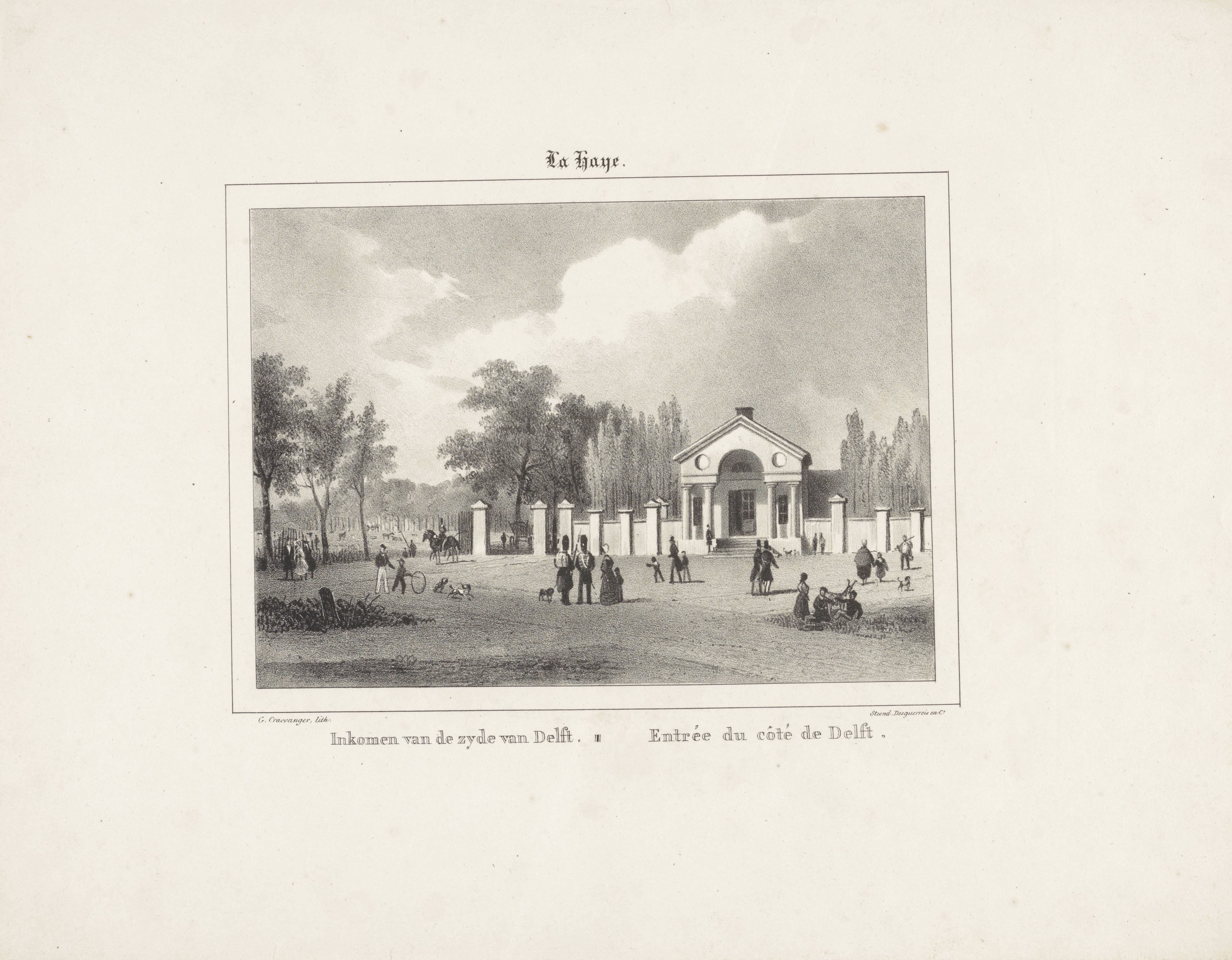 Tolhuis aan het Rijswijkseplein in Den Haag