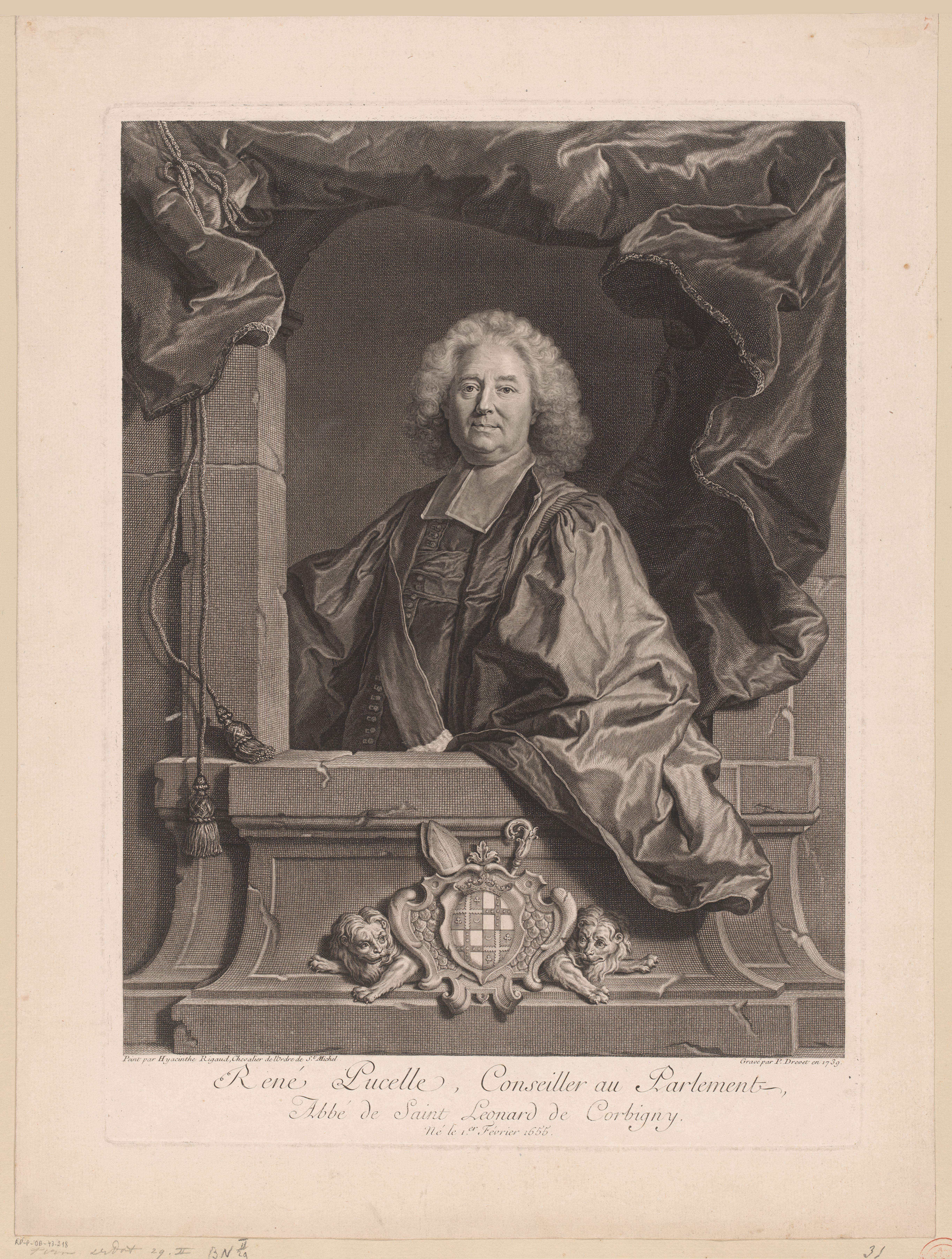 Portret van René Pucelle