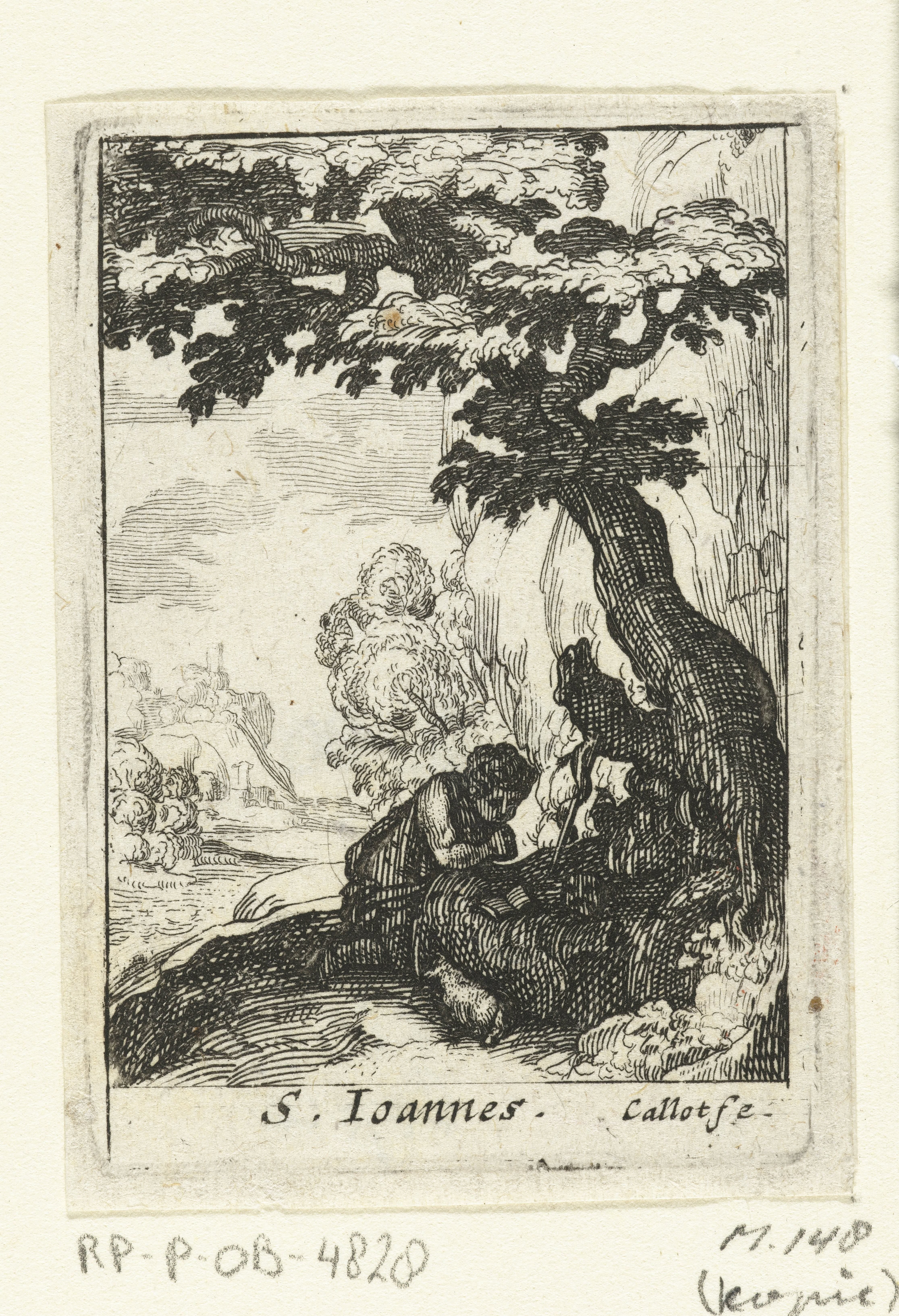 De boetvaardige Johannes de Doper