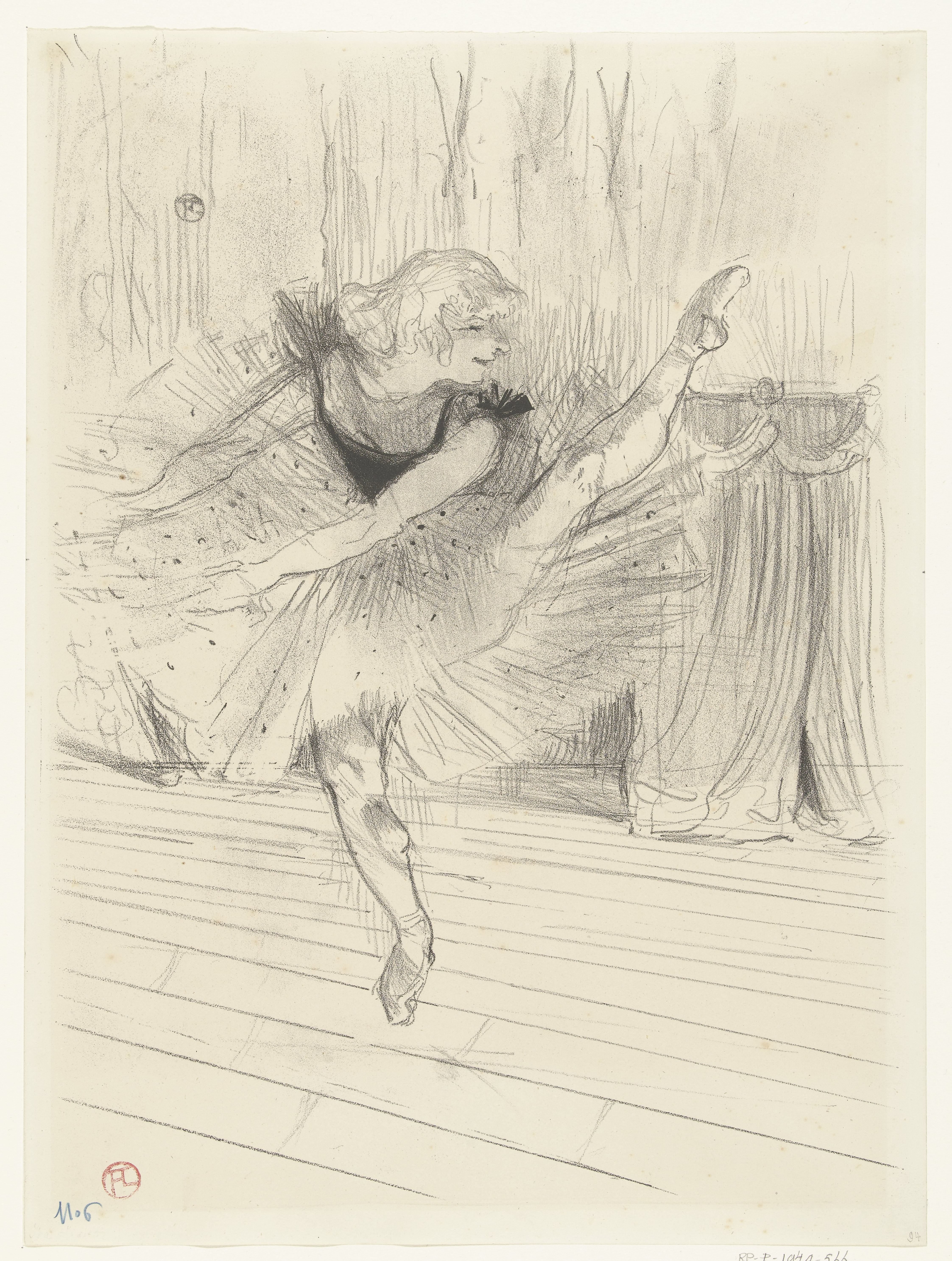 Portret van danseres Ida Heath