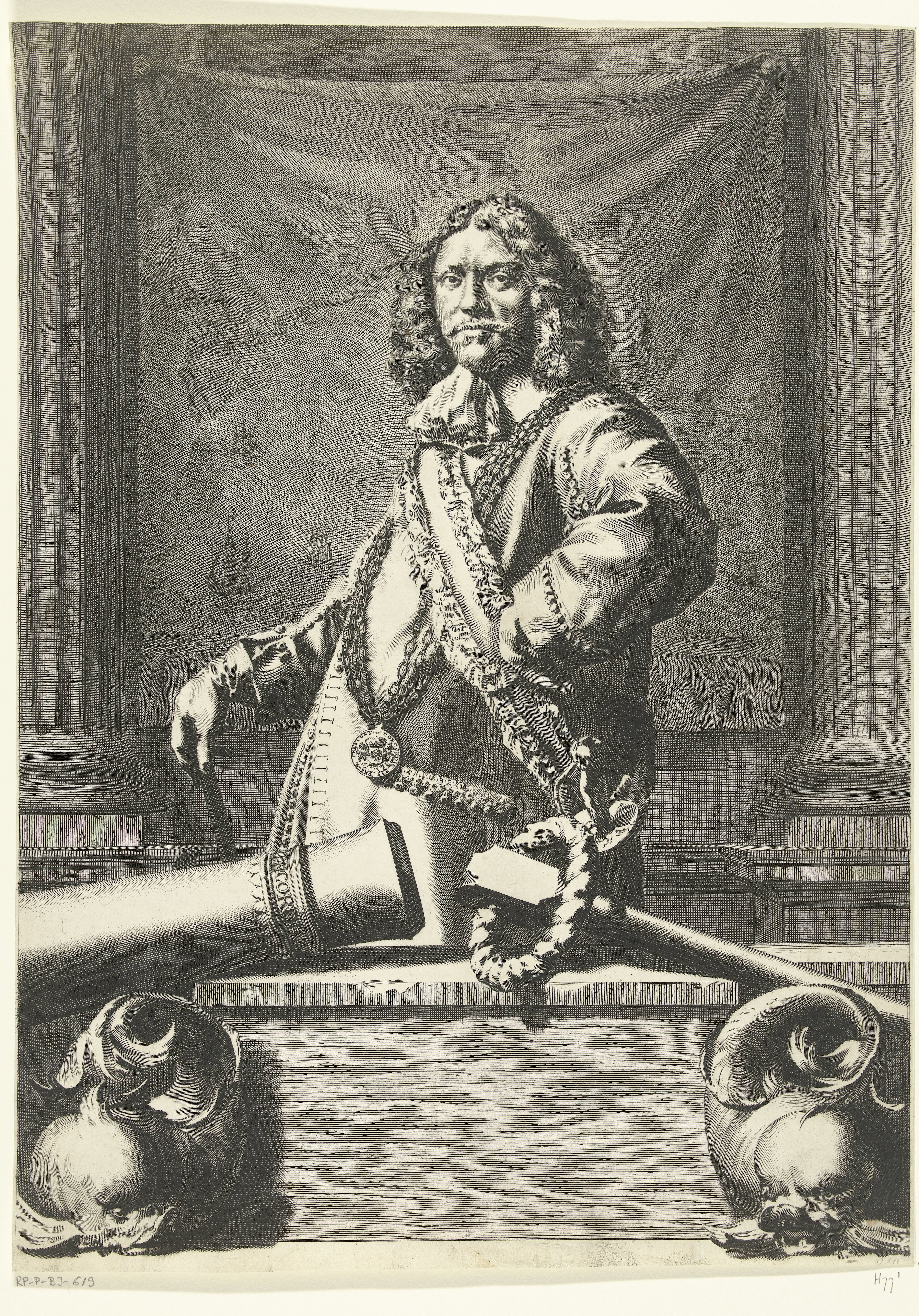 Portret van David Vlugh