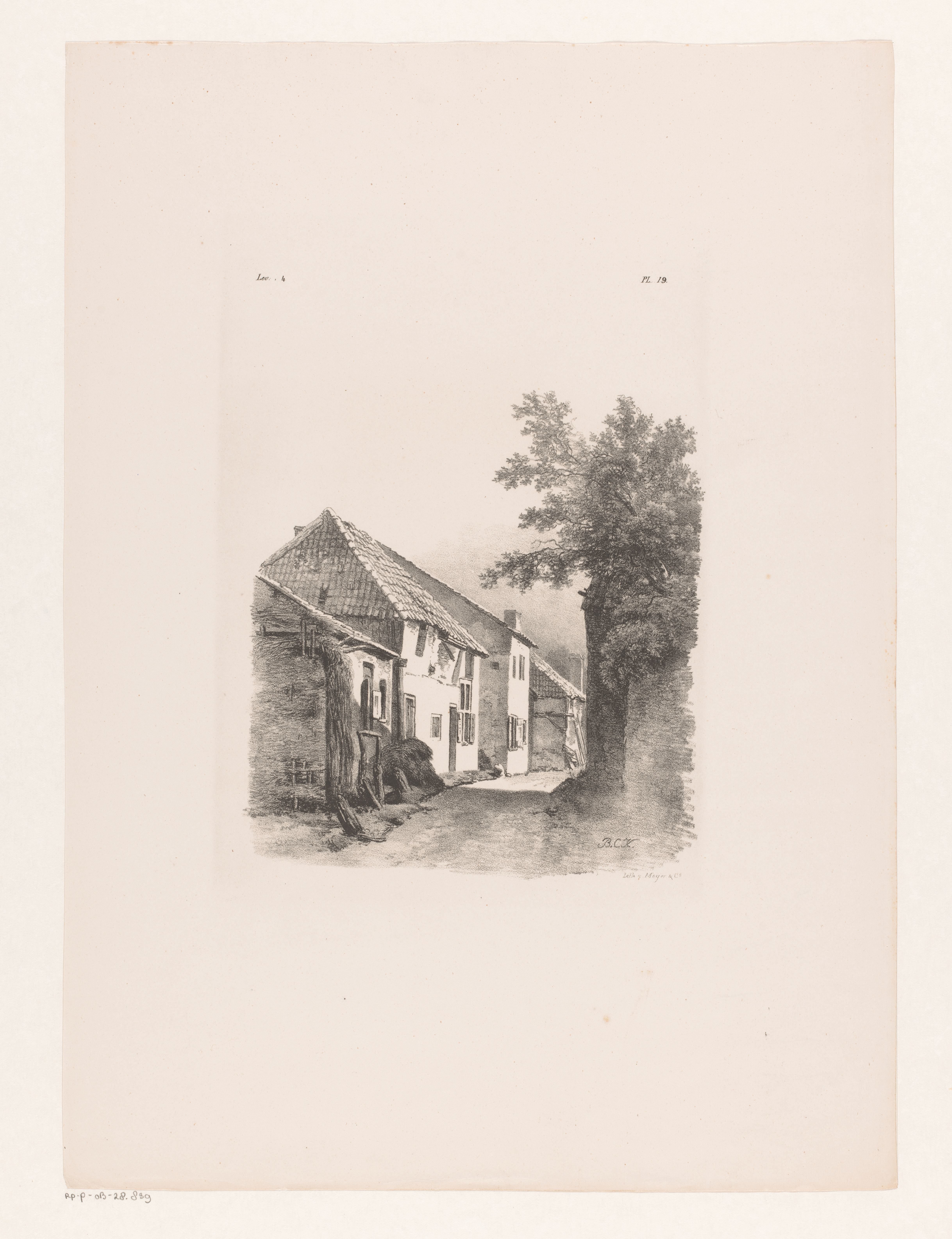 Boerderij aan een weg