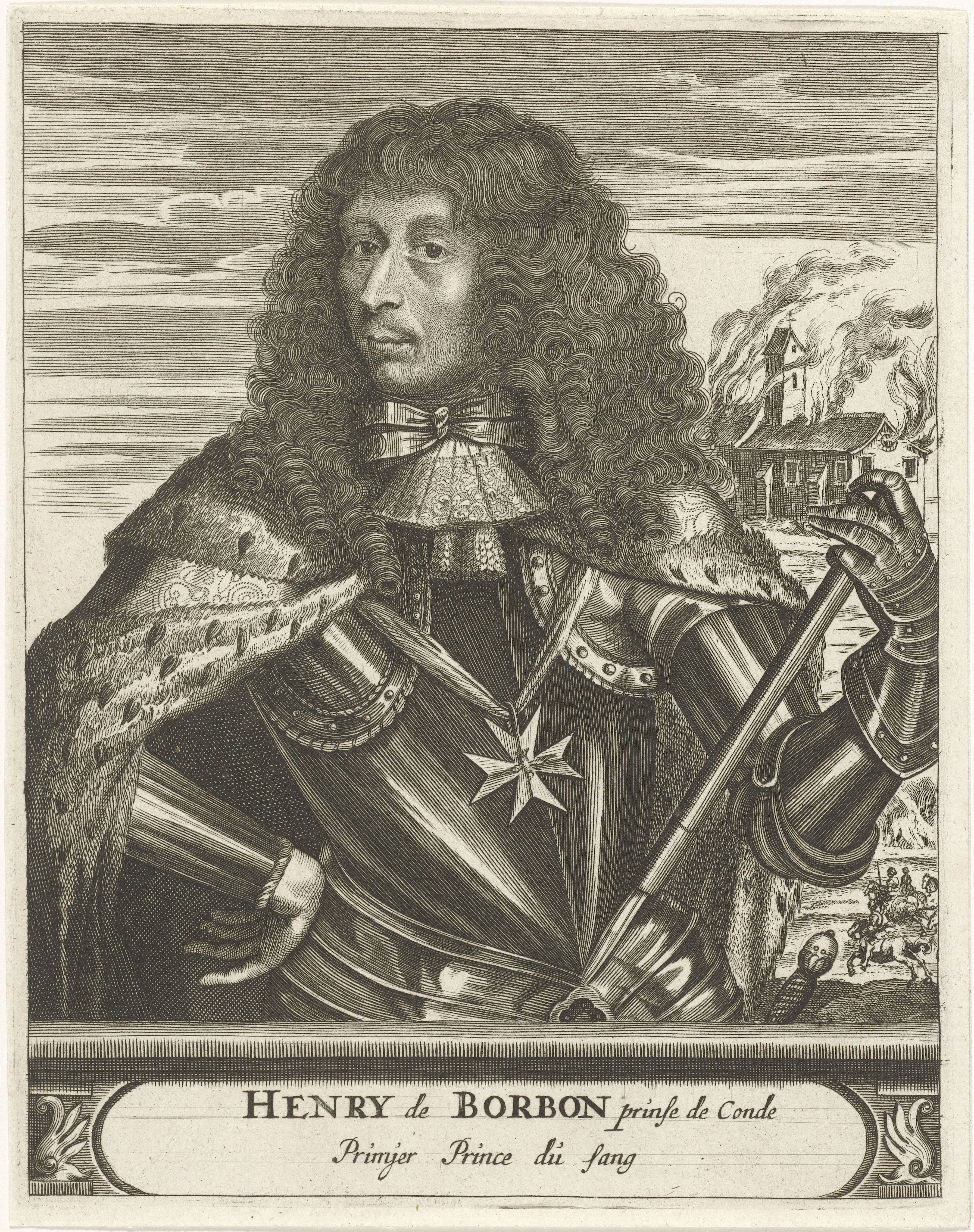 Portret van Henry de Bourbon