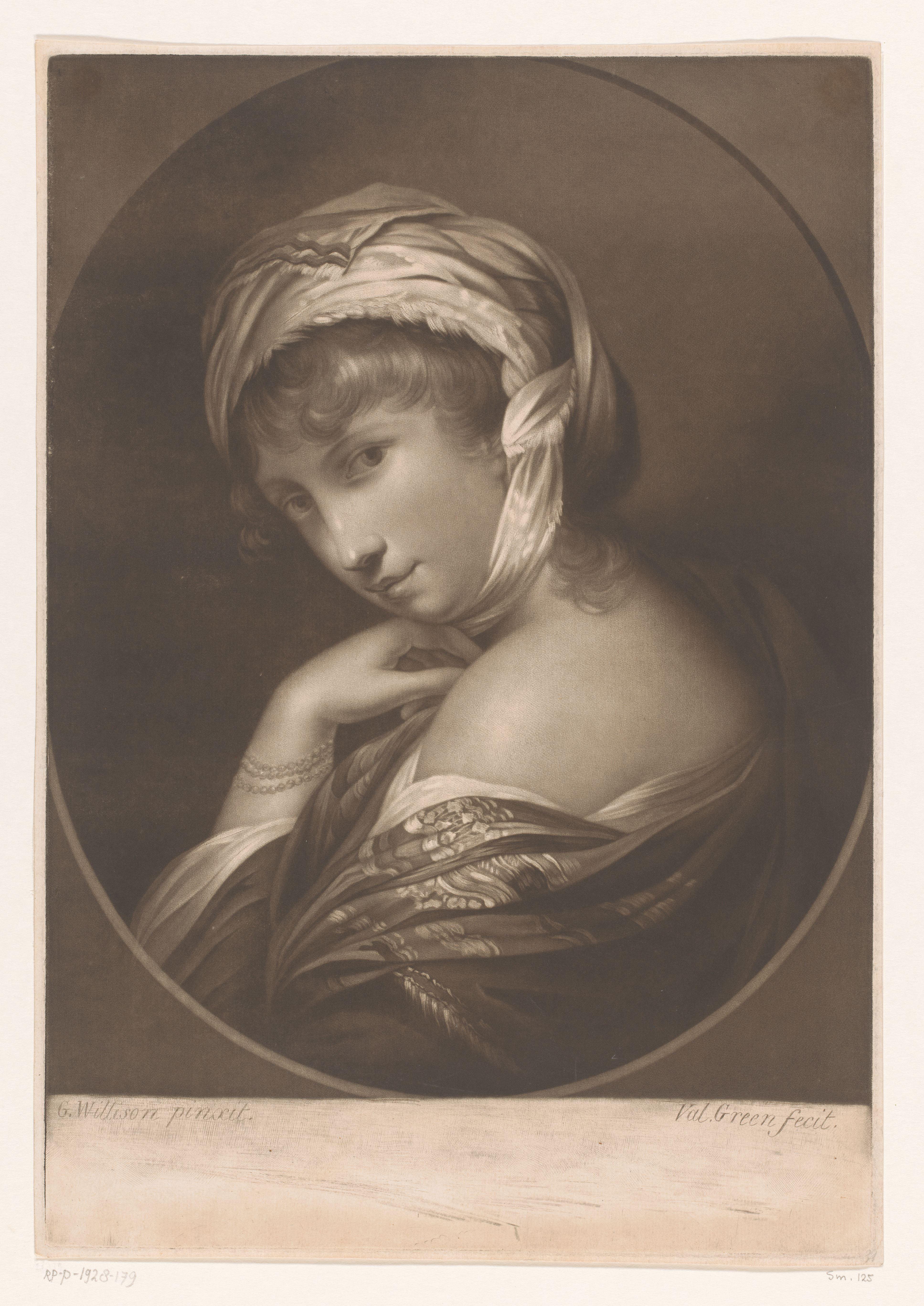 Portret van mevrouw Stuart