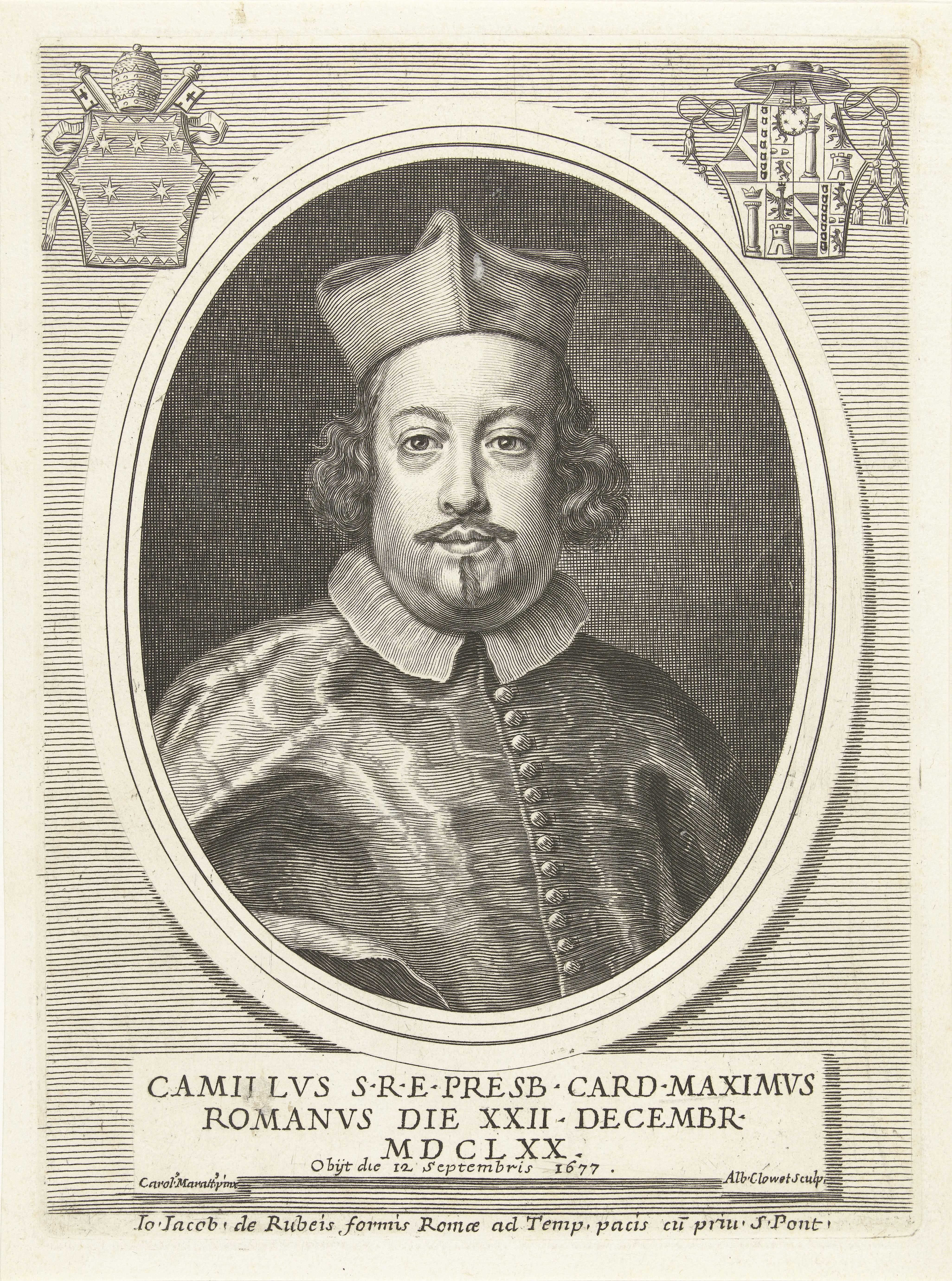 Portret van kardinaal Camillo Massimi