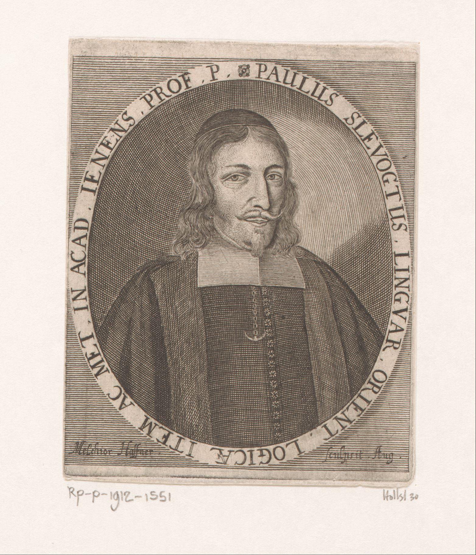 Portret van Paul Slevogt