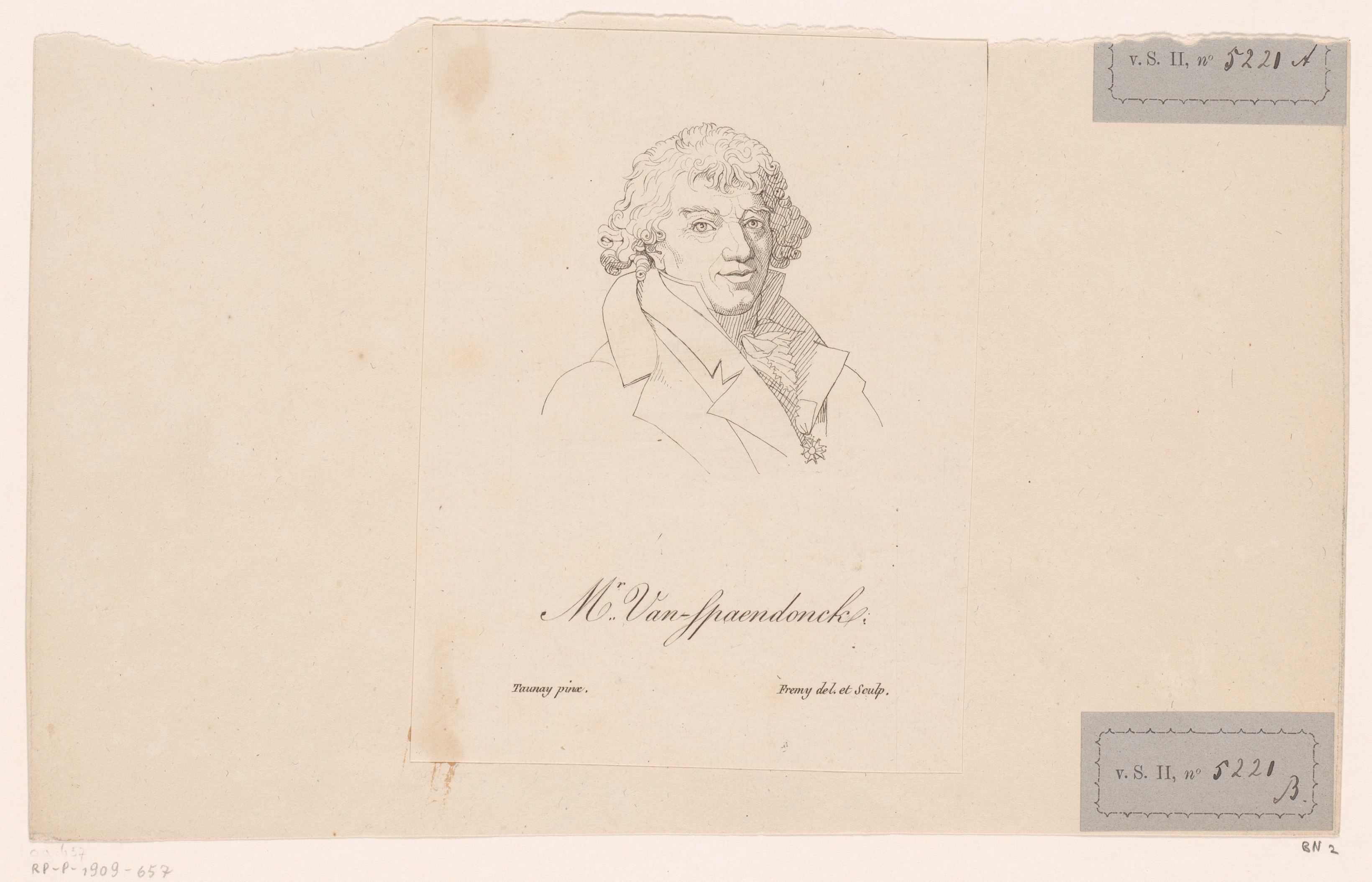 Portret van Gerard van Spaendonck