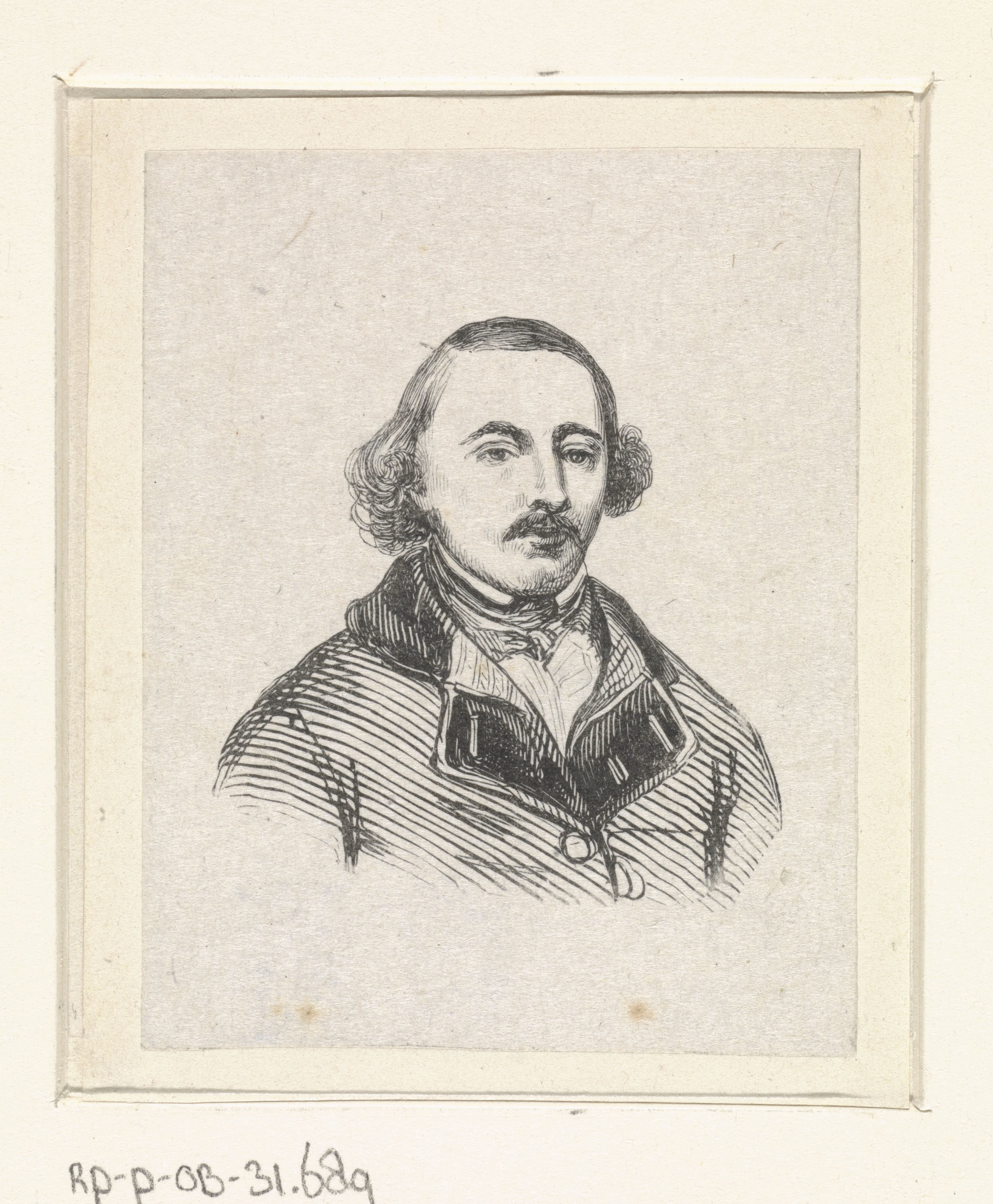 Portret van Jacques Van Gingelen