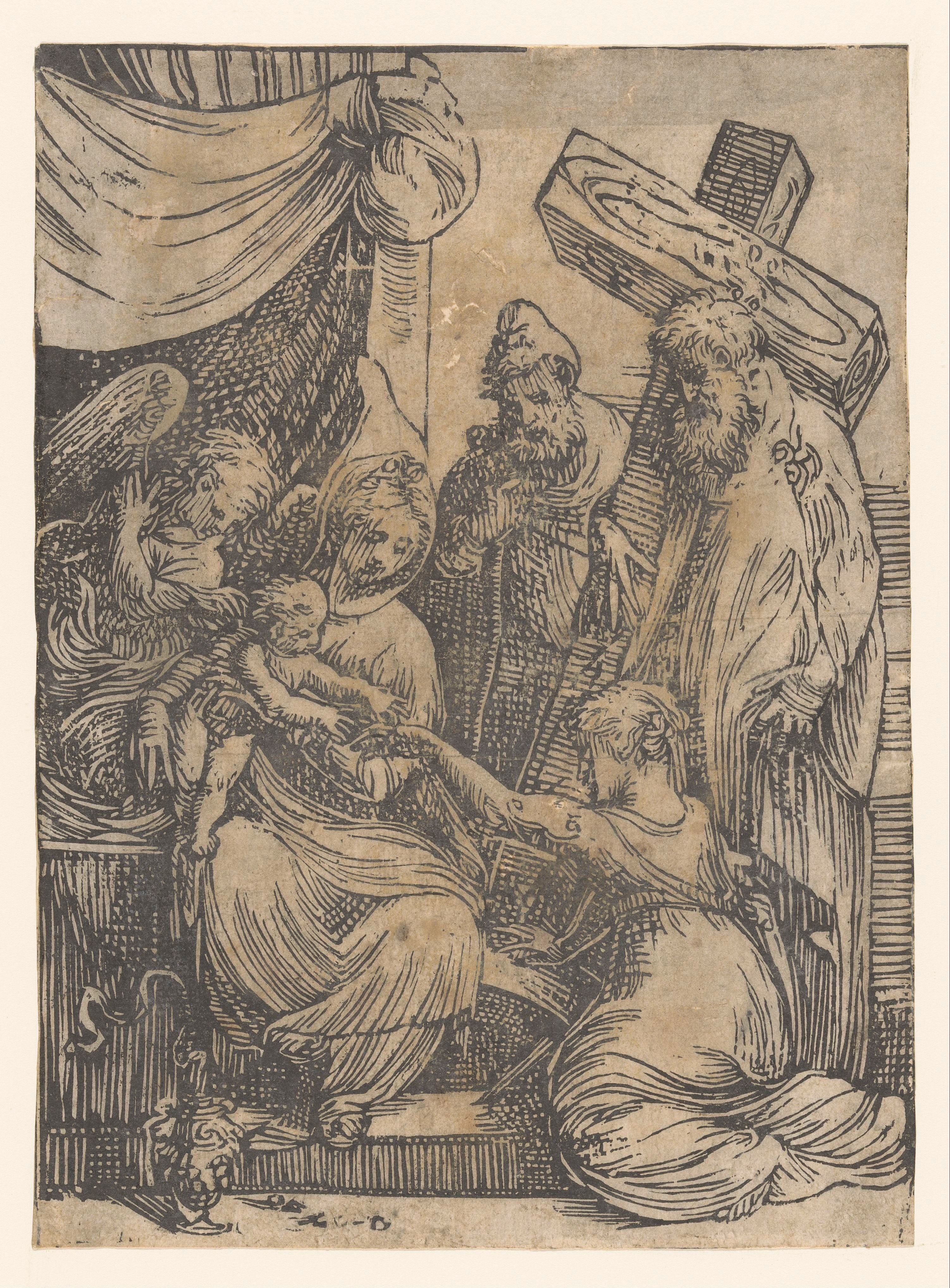Mystieke huwelijk van de heilige Catharina